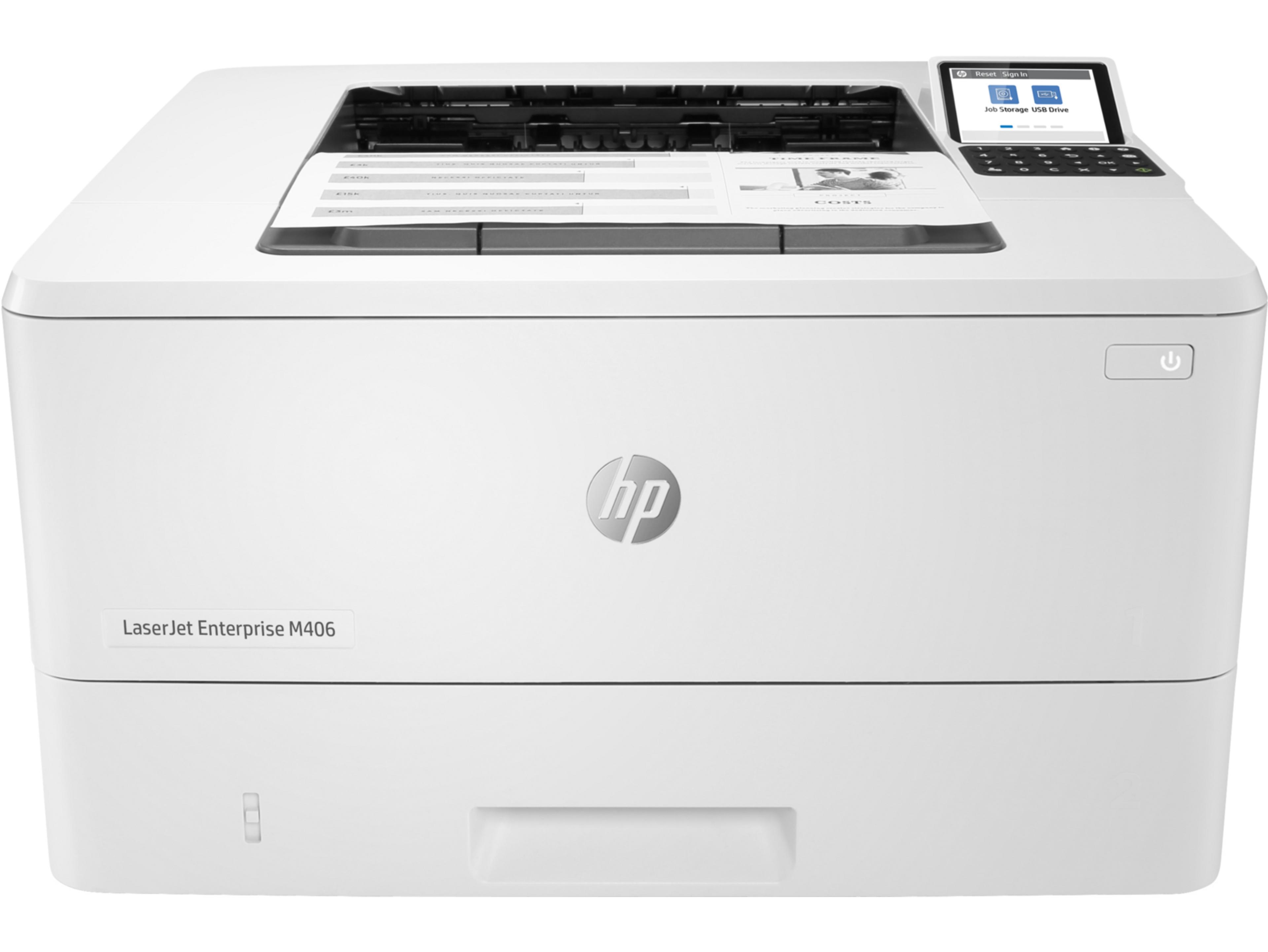 Imprimante HP LaserJet Enterprise M406dn