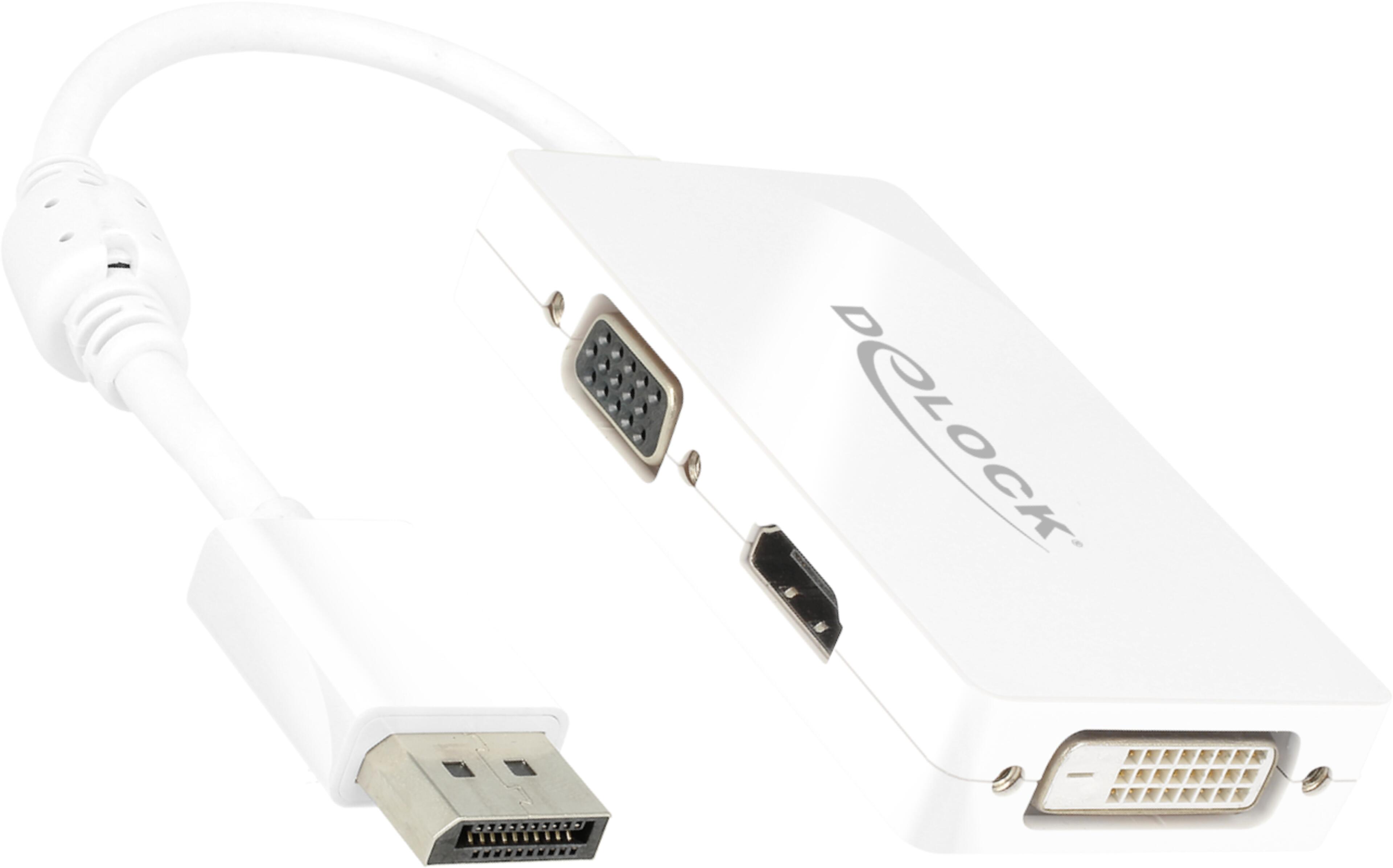 Delock DisplayPort-HDMI/DVI/VGA Adapter