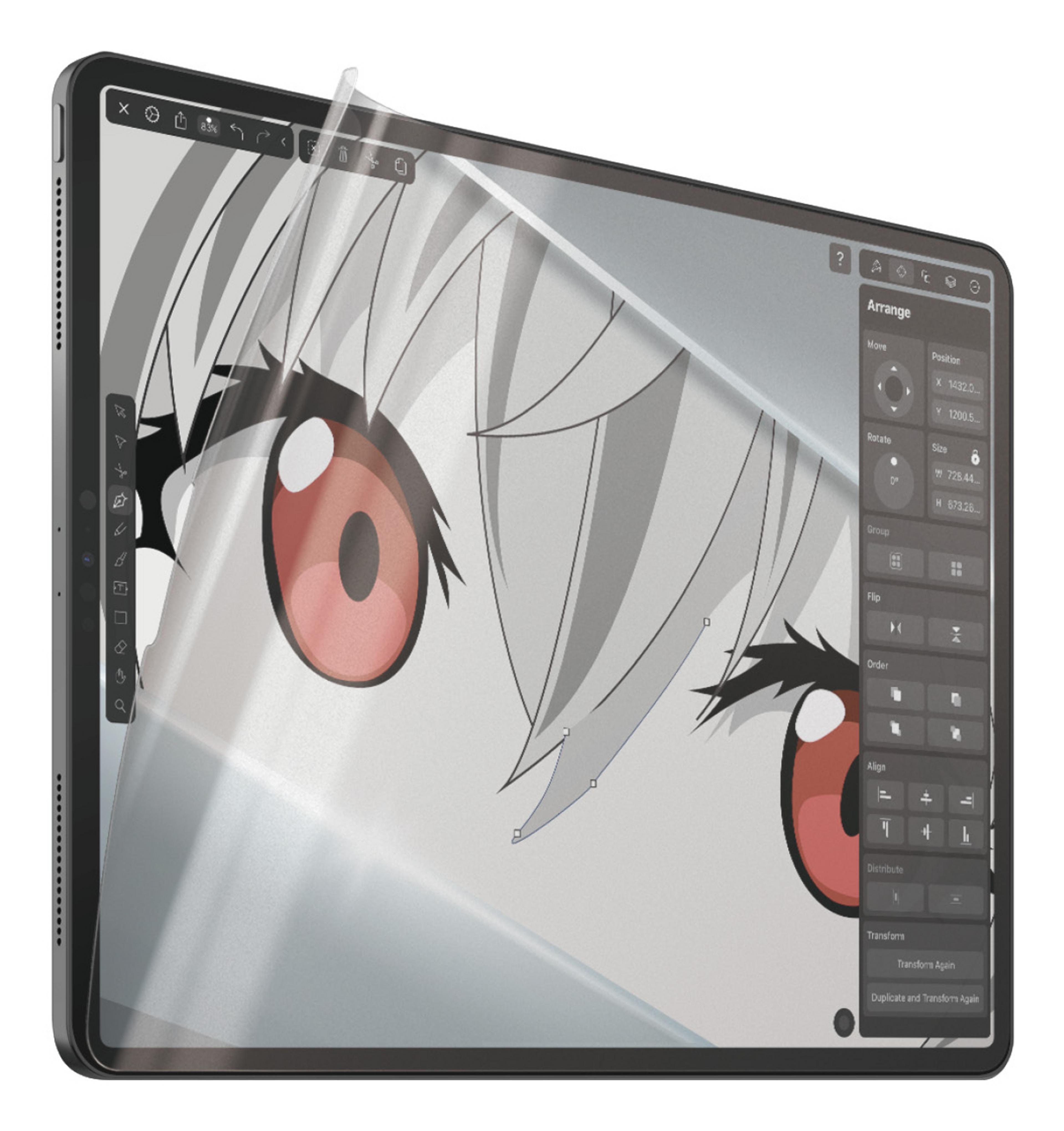 PanzerGlass iPad Pro 12.9" GraphicPaper