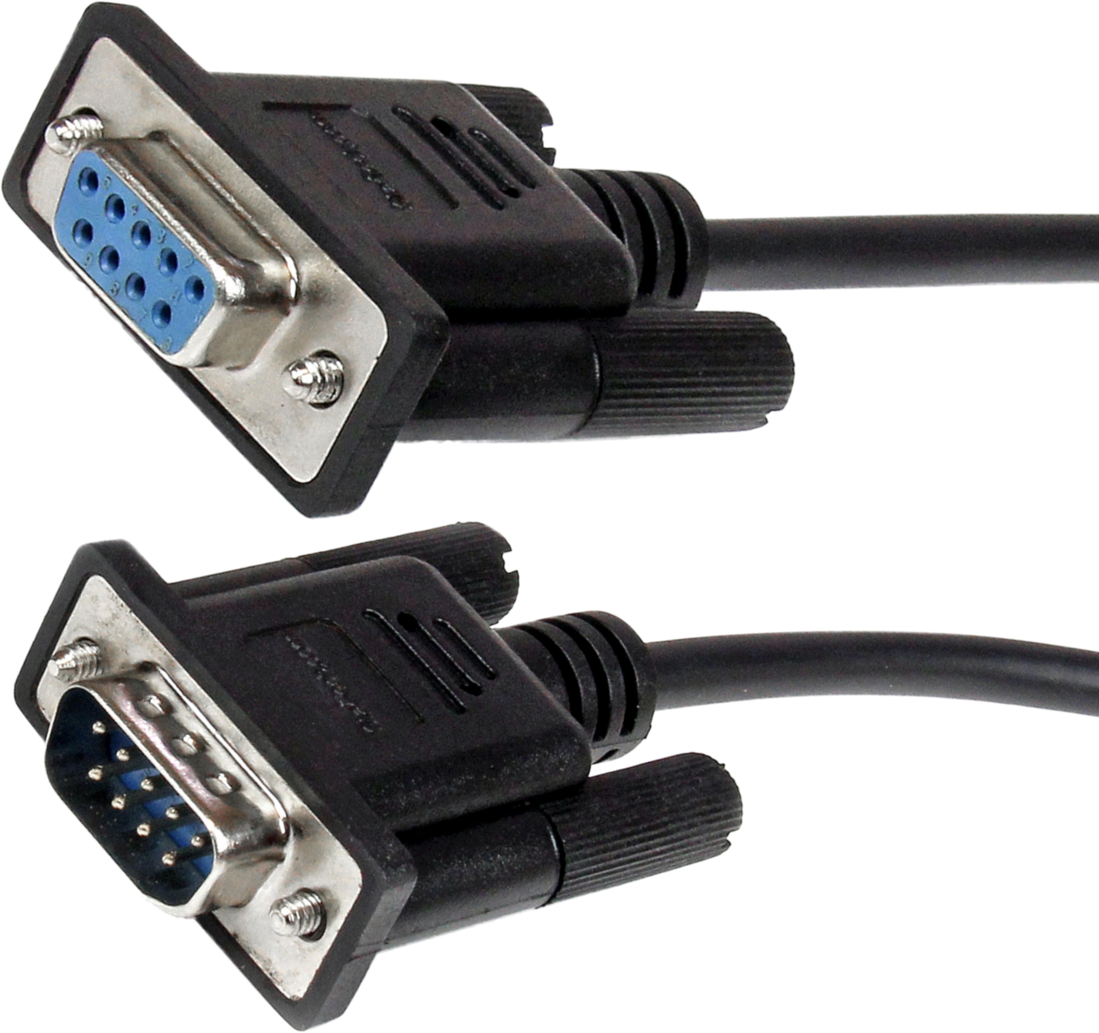 StarTech RS-232 Cable DB9/m-DB9/f 2m