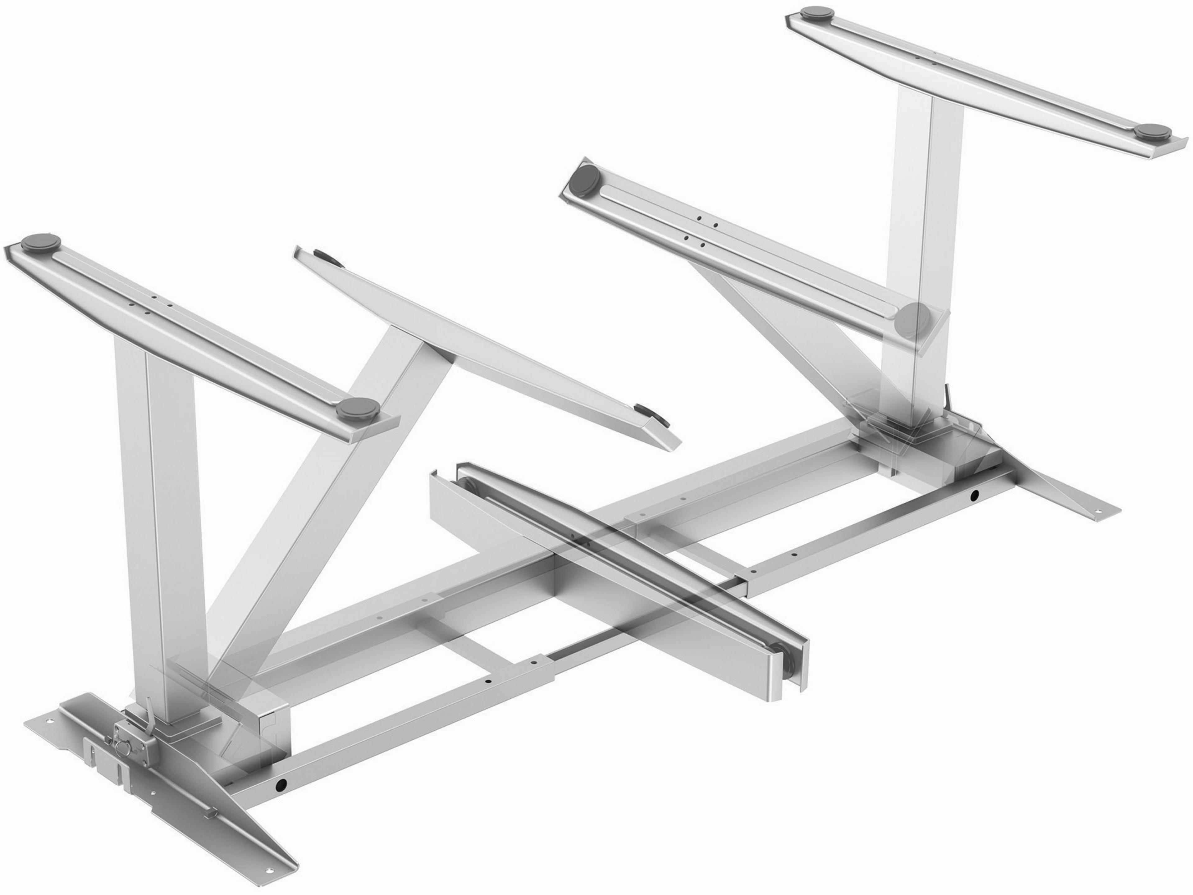 Fellowes Levado Tischgestell silber