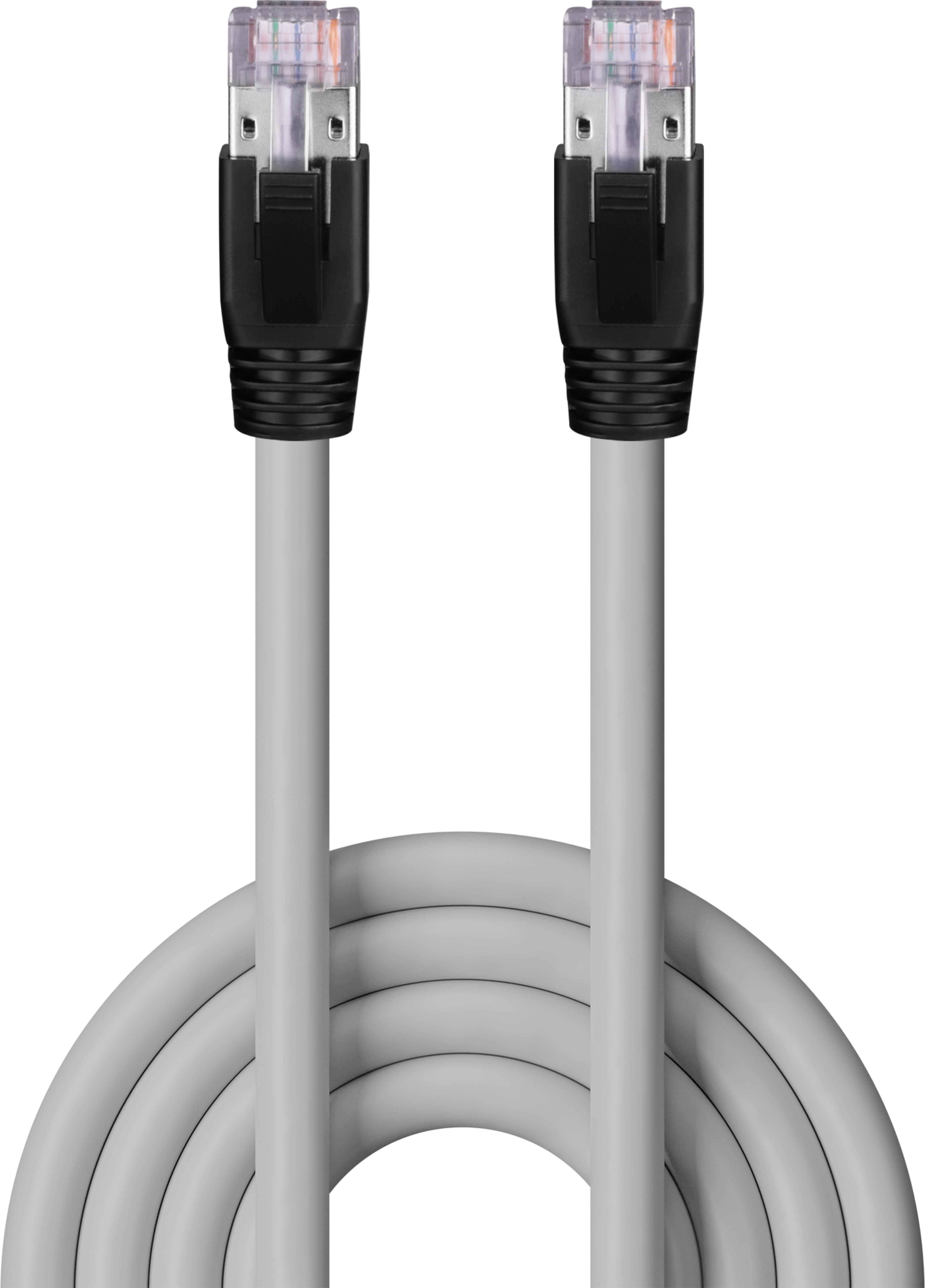 Patch Cable RJ45 U/FTP Cat6a 100 m Grey (48655) kopen