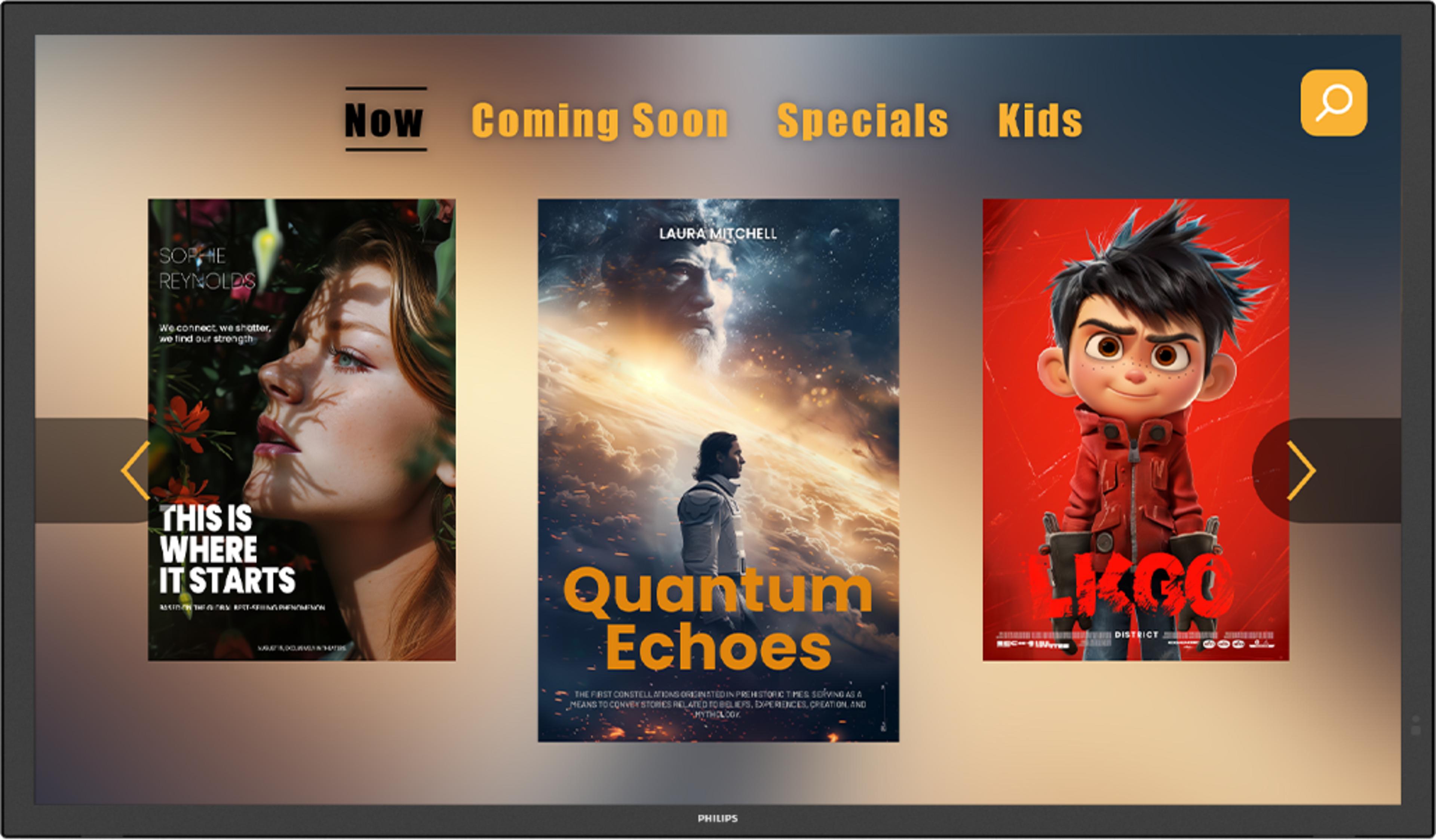 Philips 43BDL3751T Touch Display