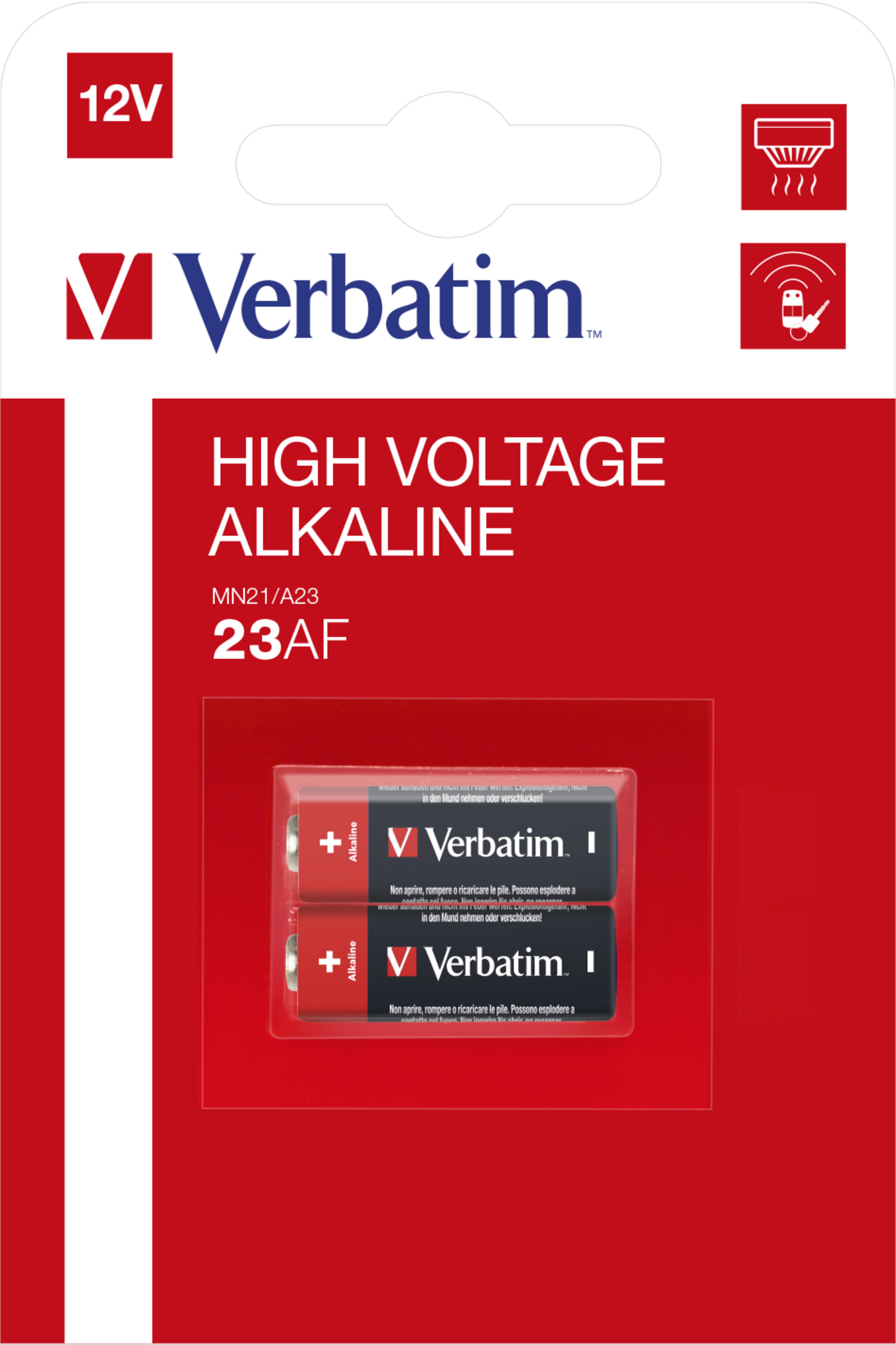 Verbatim MN21 Alkaline Battery 2-pack