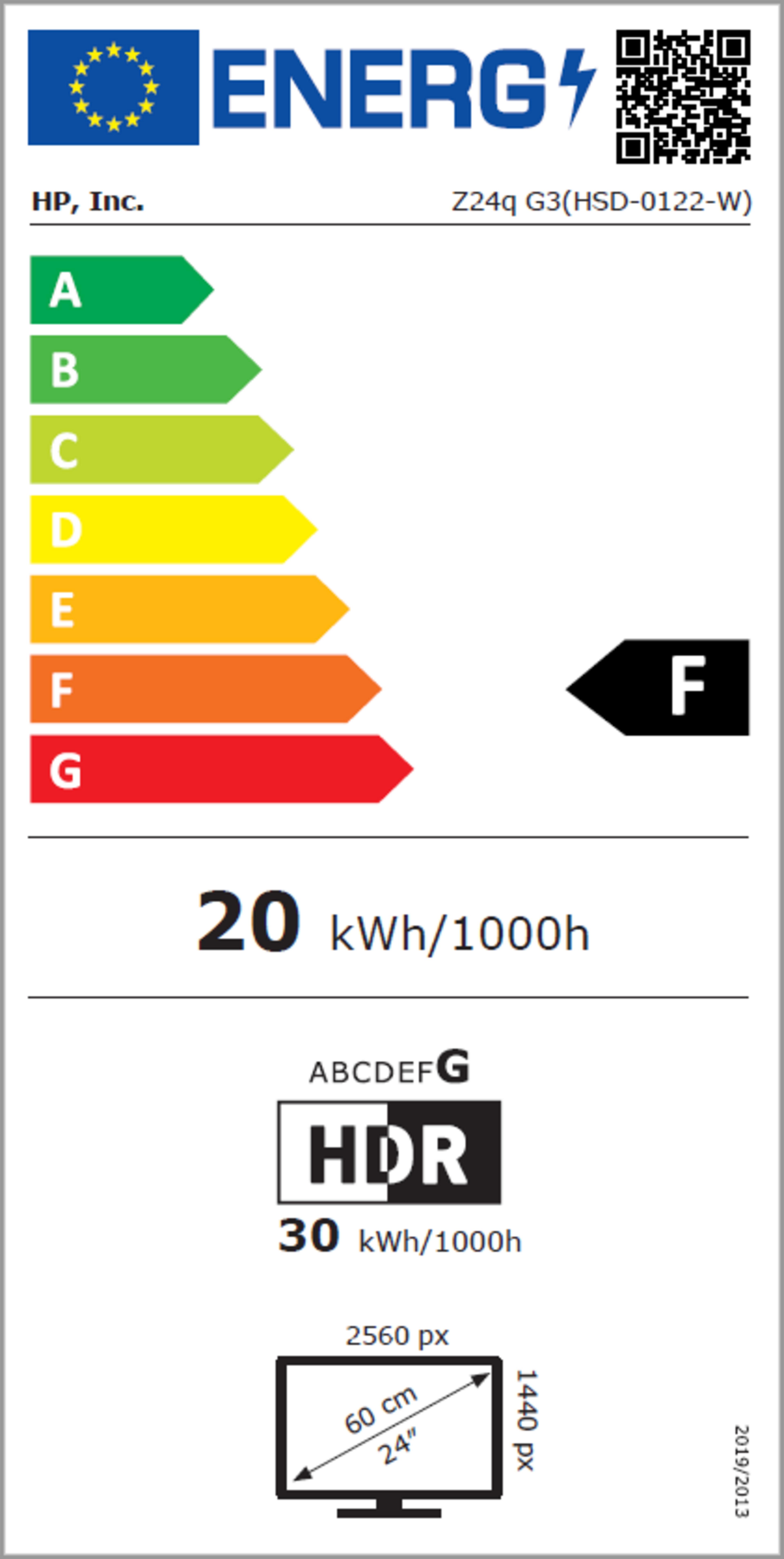 HP Monitor Z24q G3 QHD
