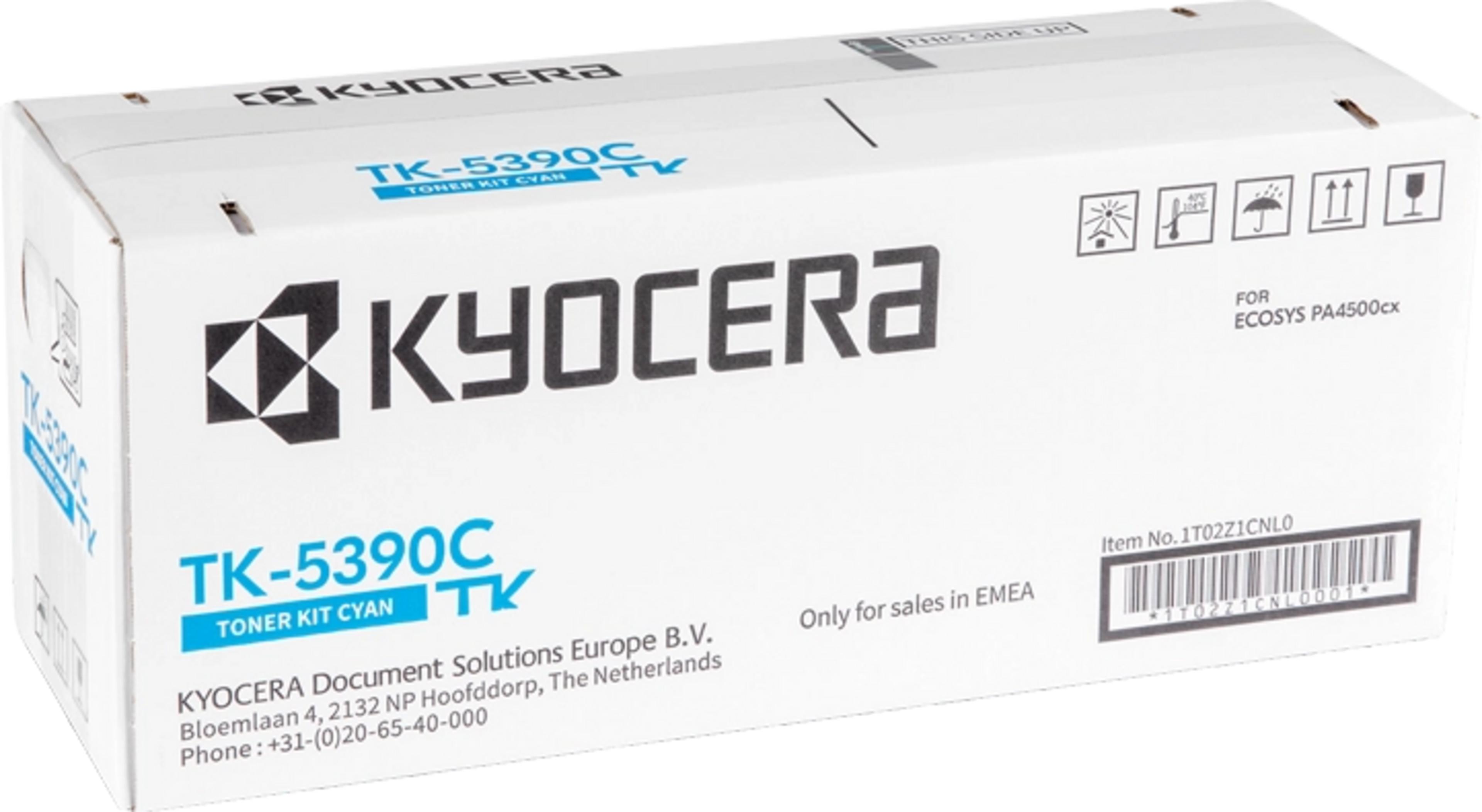 Toner Kyocera TK-5390C, cyan