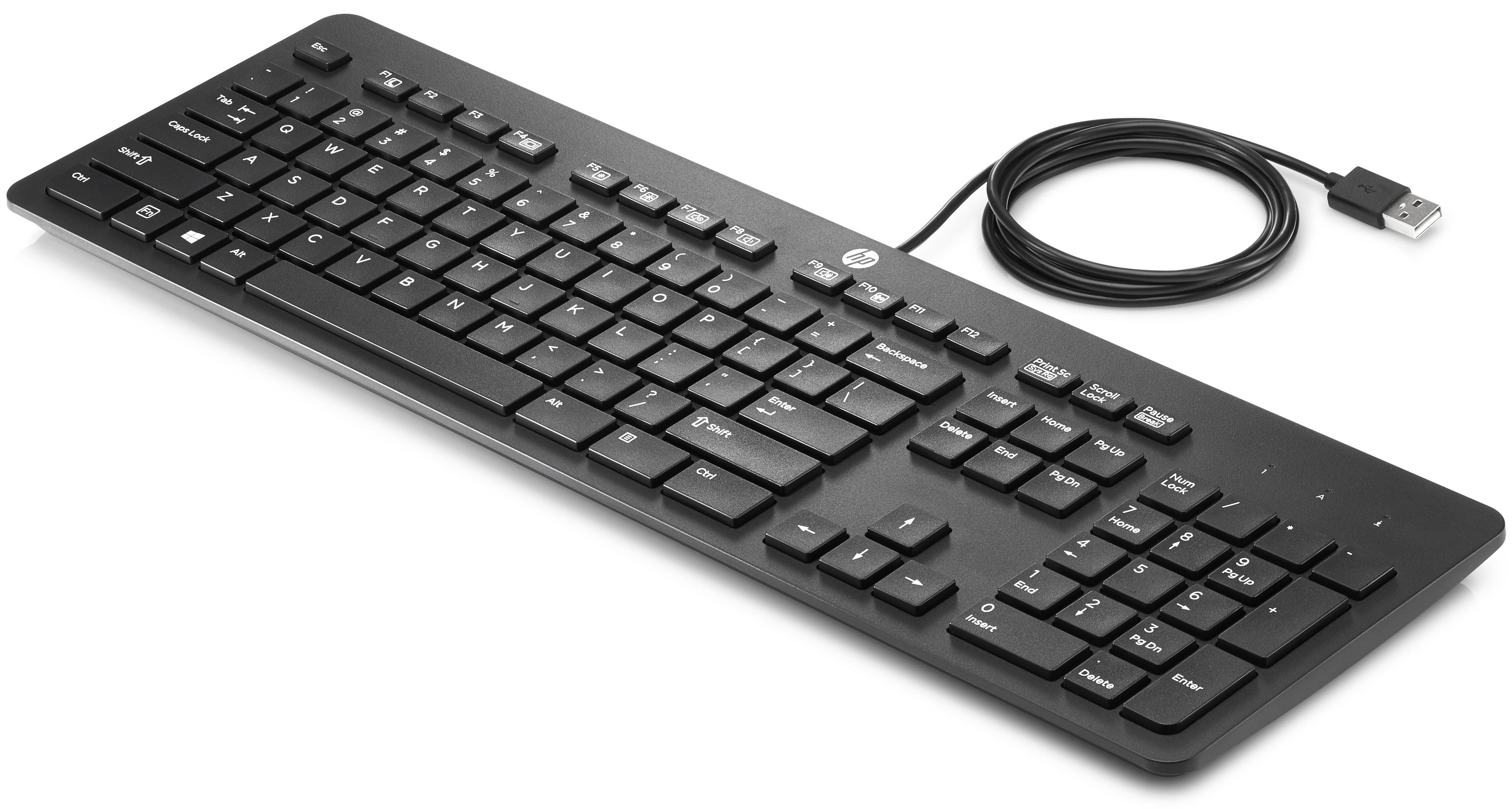 HP USB Slim Business Keyboard DE