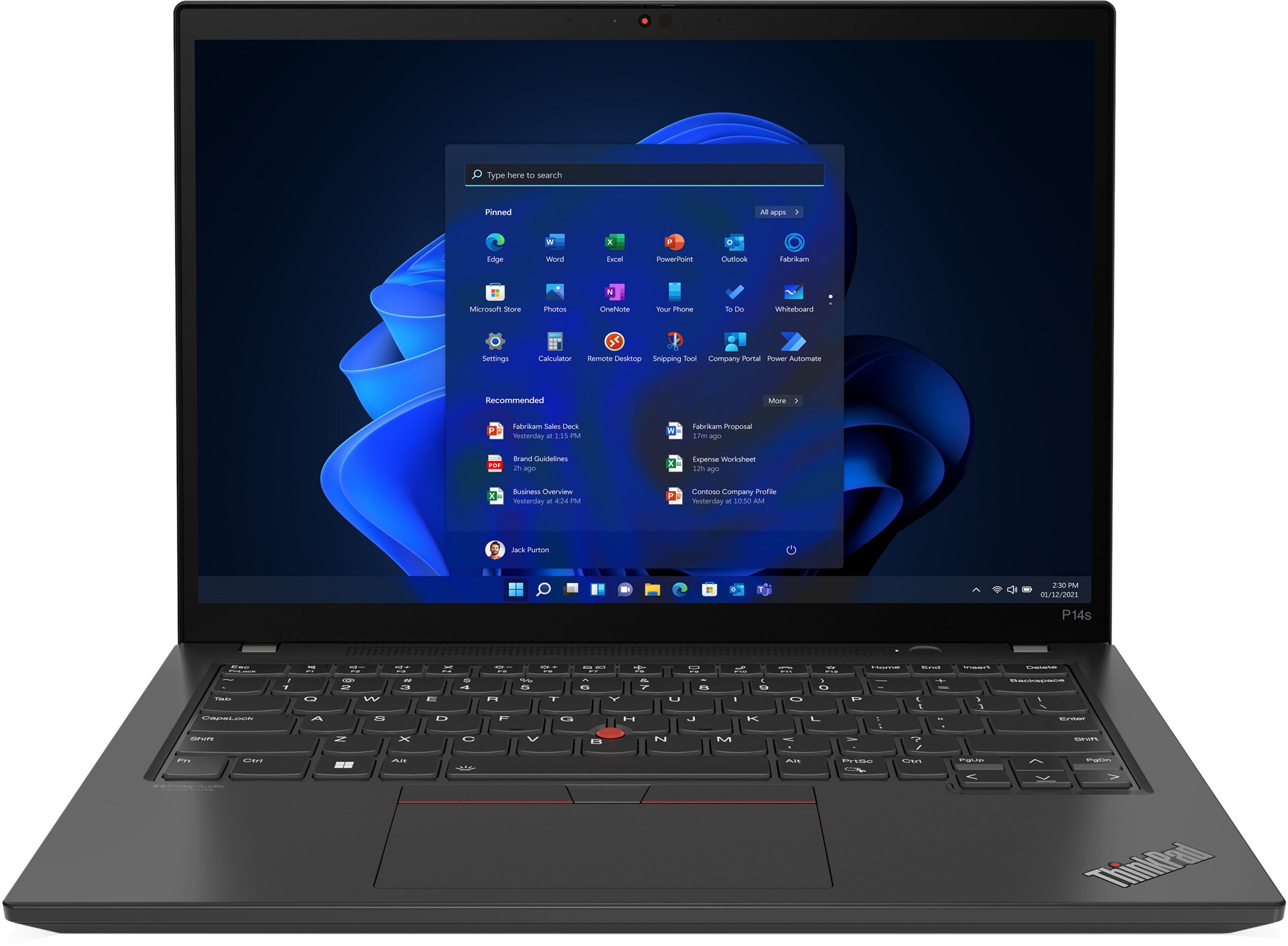 Lenovo TP P14s G4 i7 RTX A500 32GB/1TB