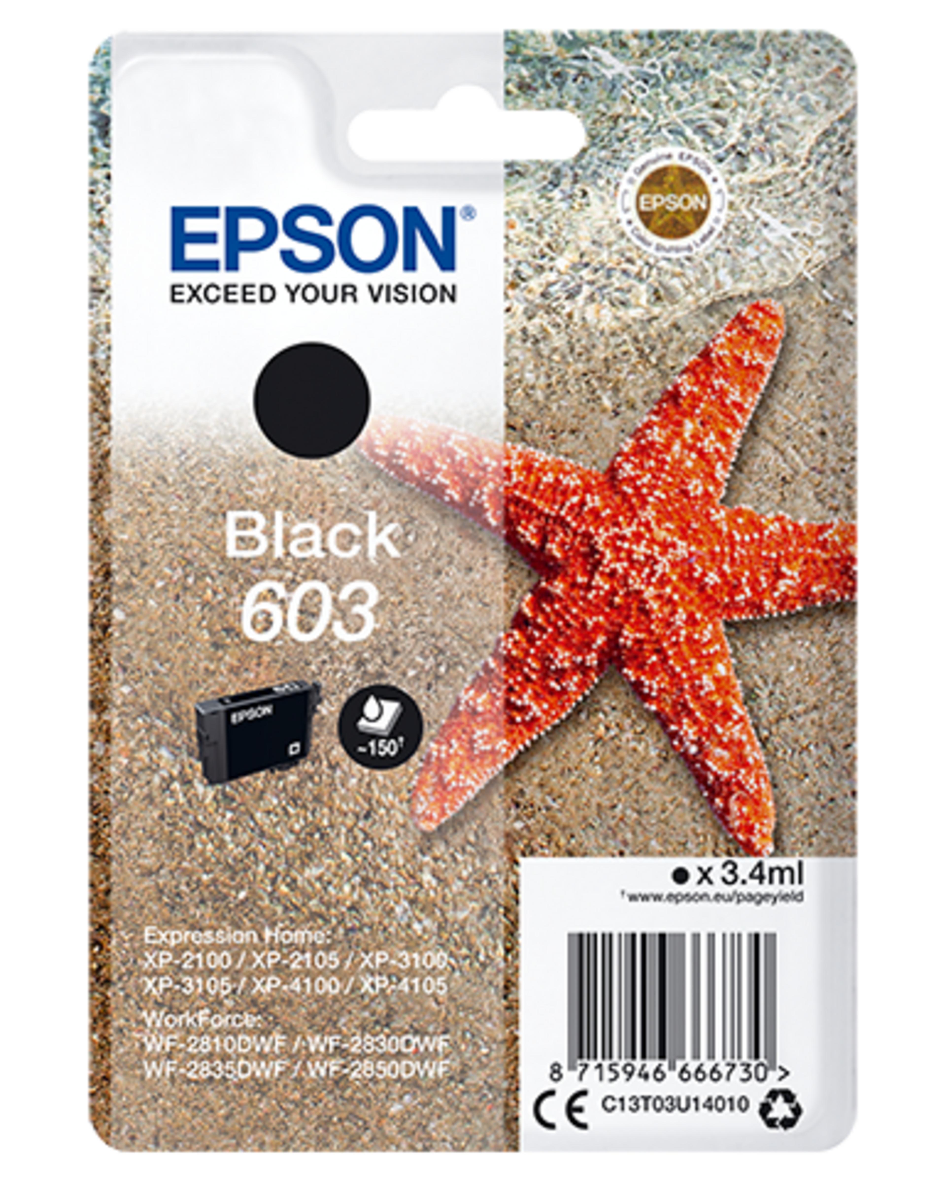 Encre Epson 603, noir