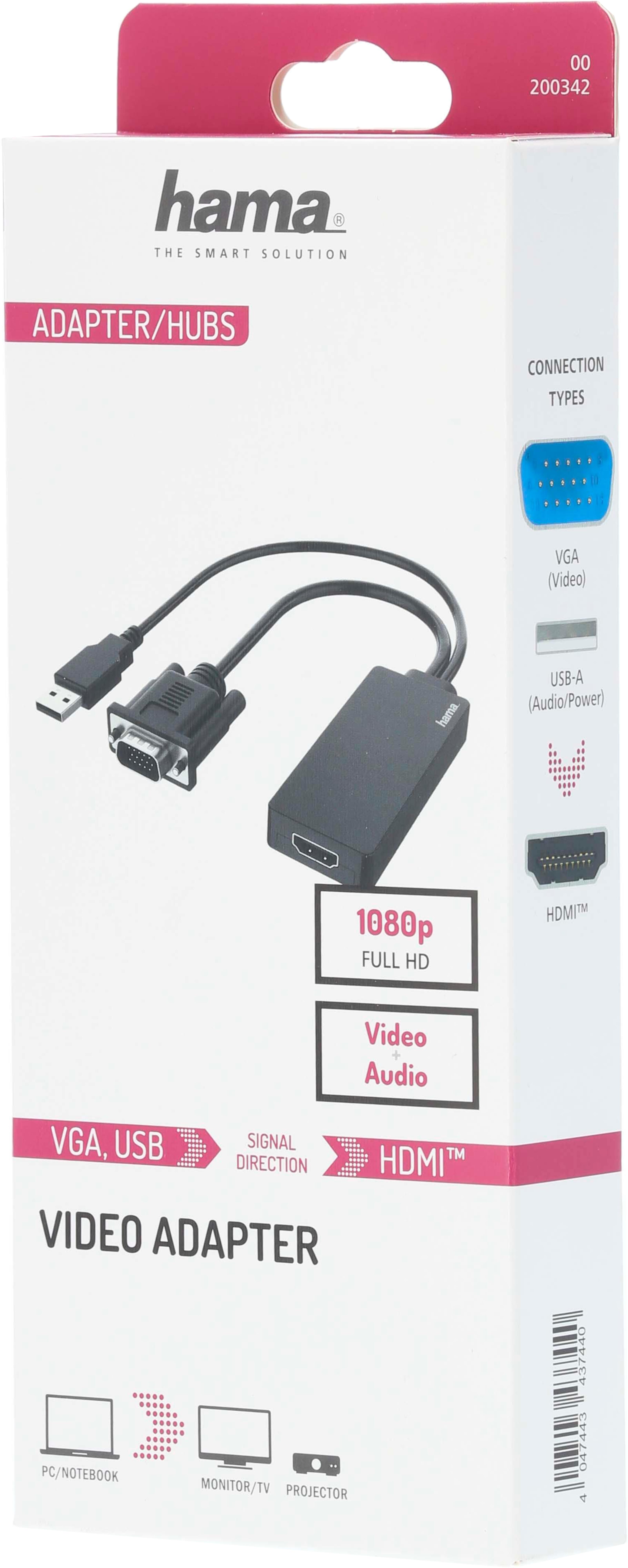 Hama VGA - HDMI Adapter