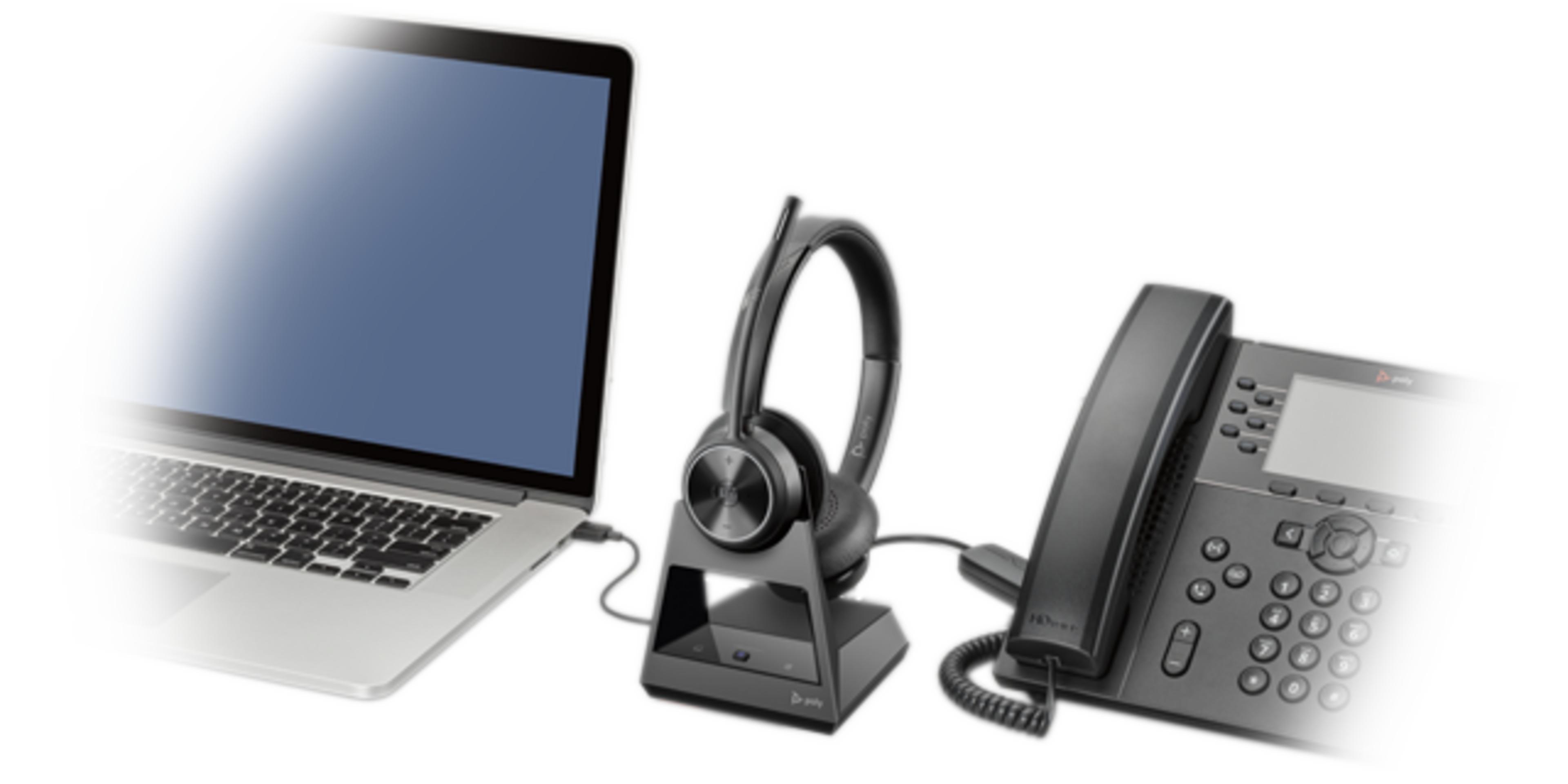 Poly Savi 7320 M Office DECT-Headset