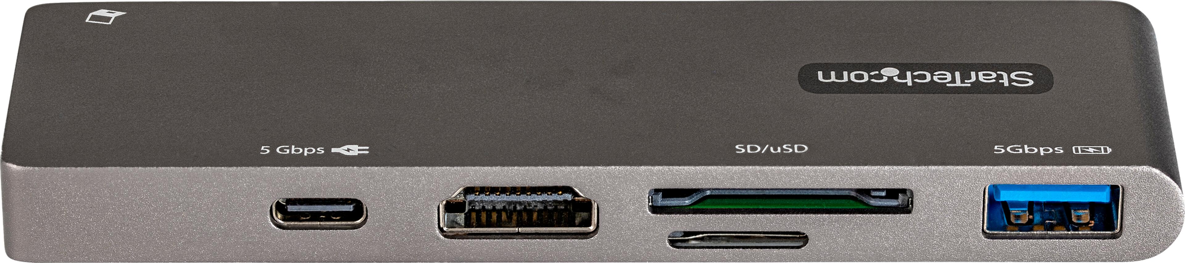 Adapter USB Typ C wt - HDMI/USB/SD gn