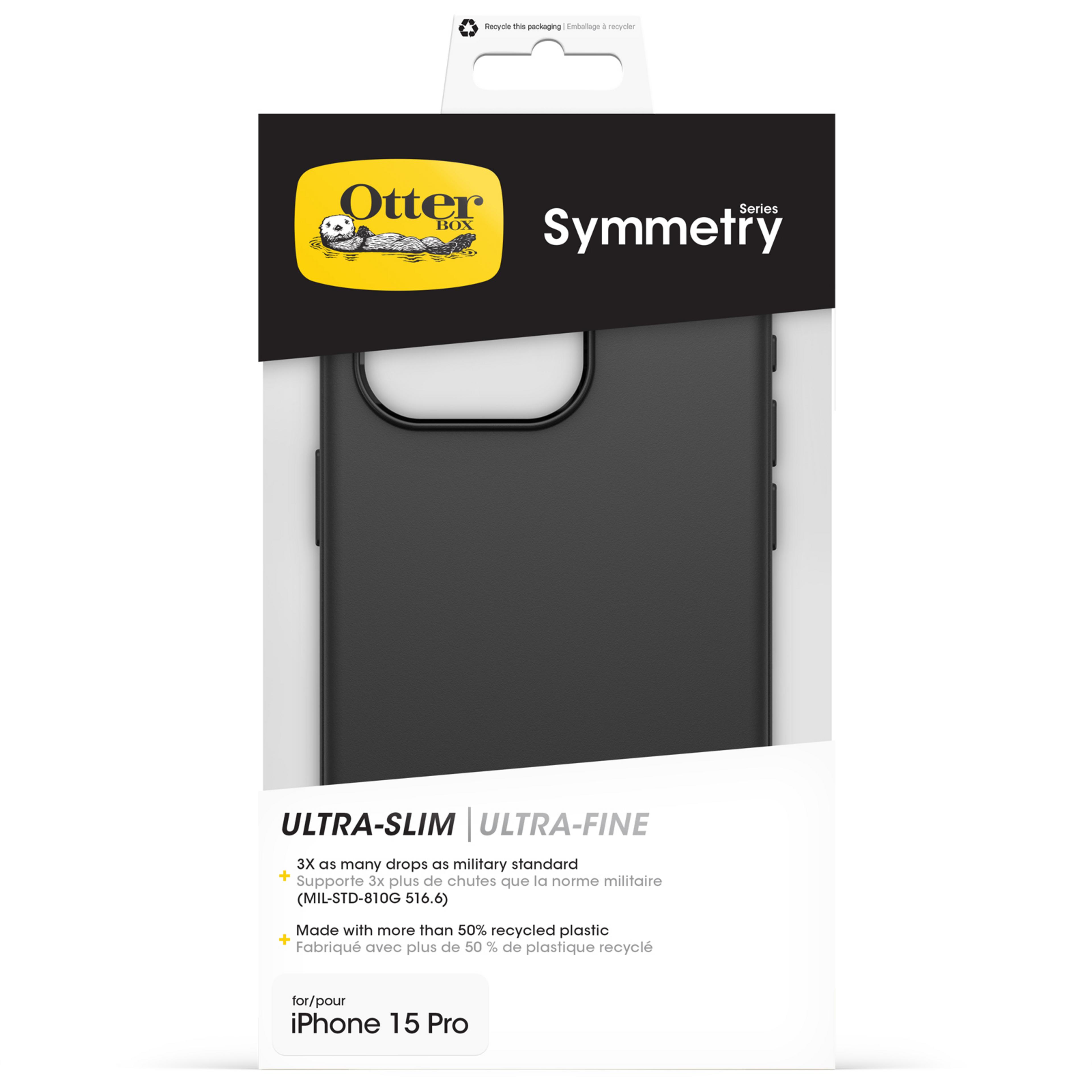 OtterBox iP 15 Pro Symmetry Case black