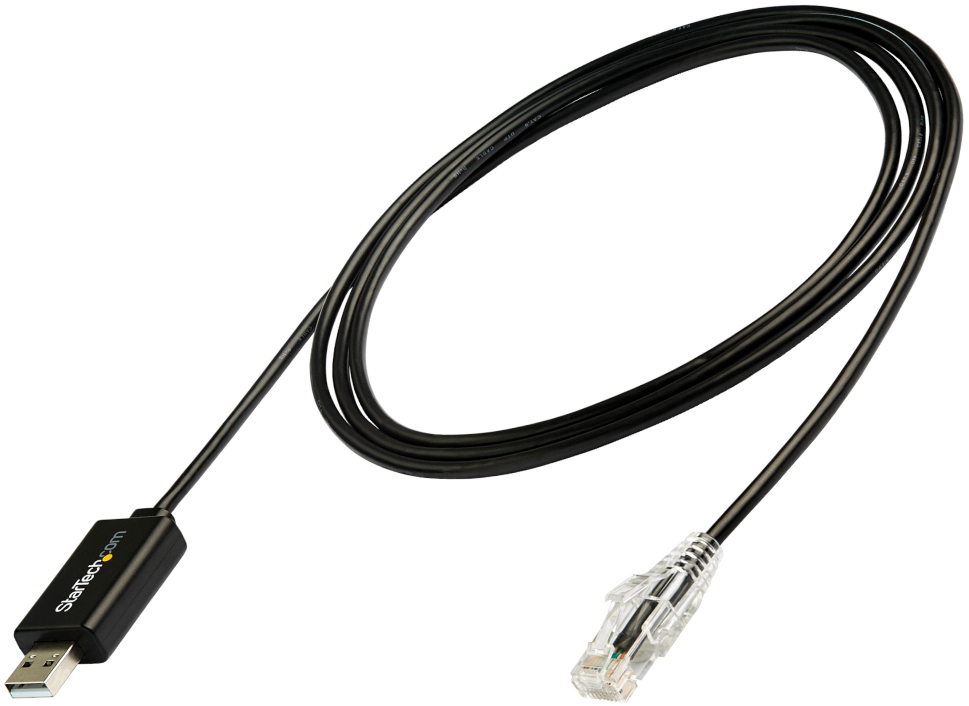 Buy StarTech USB - RJ45 Console Cable 1.8m (ICUSBROLLOVR)