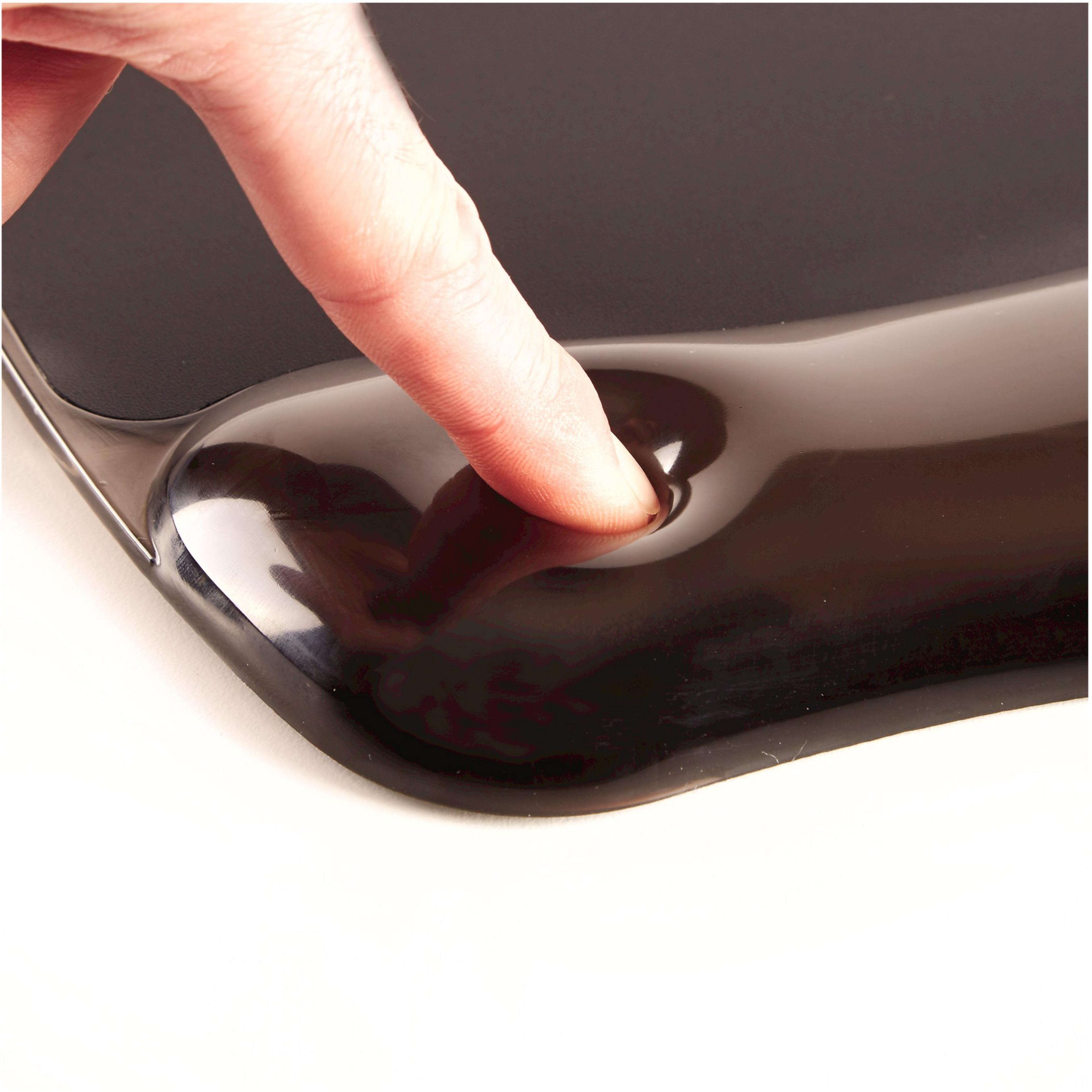 Fellowes Mouse Pad w/ Gel Wrist Rest Bck