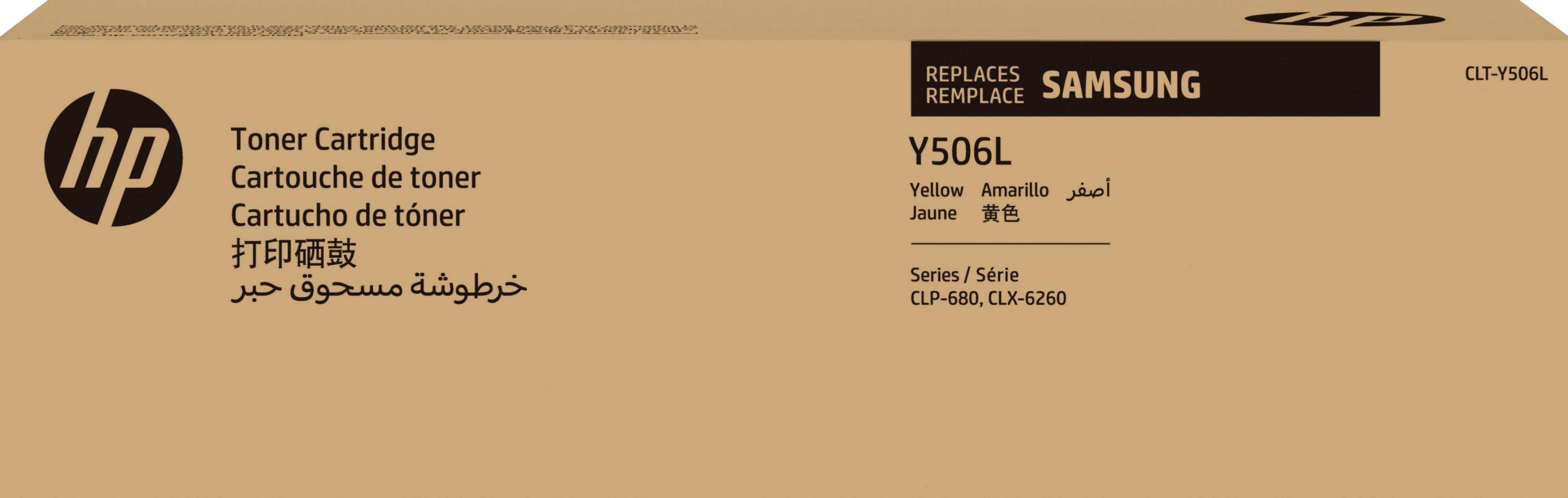 Tóner HP CLT-Y506L/ELS amarillo