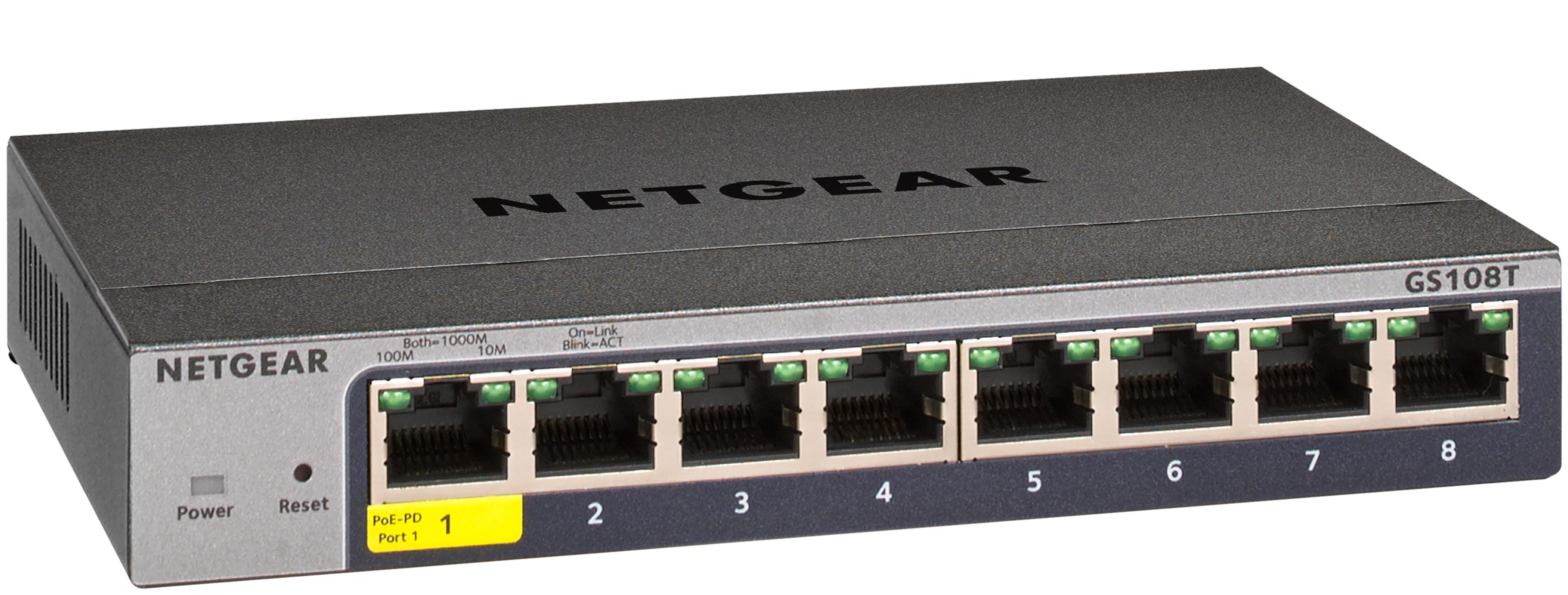 Switch NETGEAR GS108Tv3