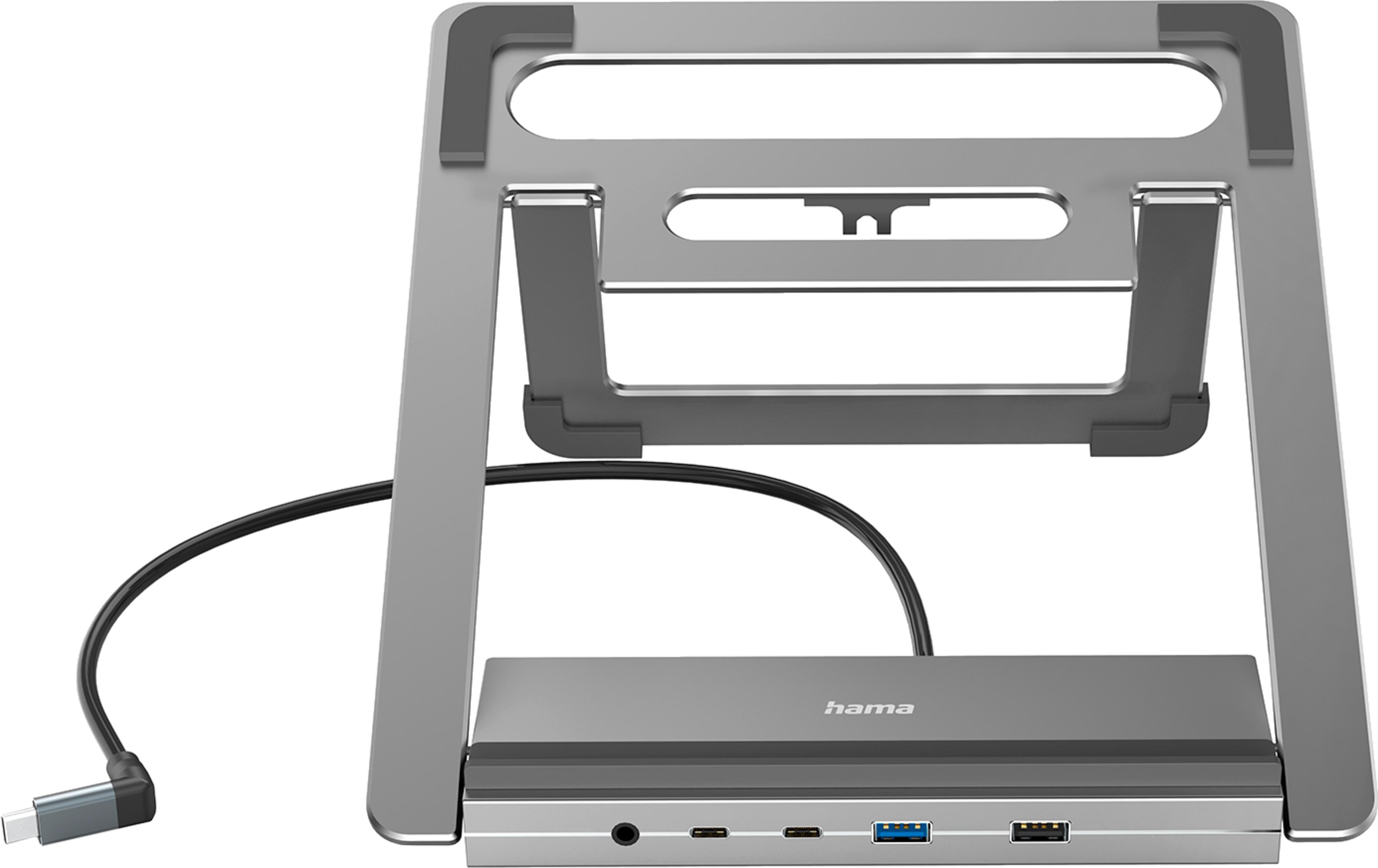 Hama 12in1 USB-C - HDMI+DP Dock