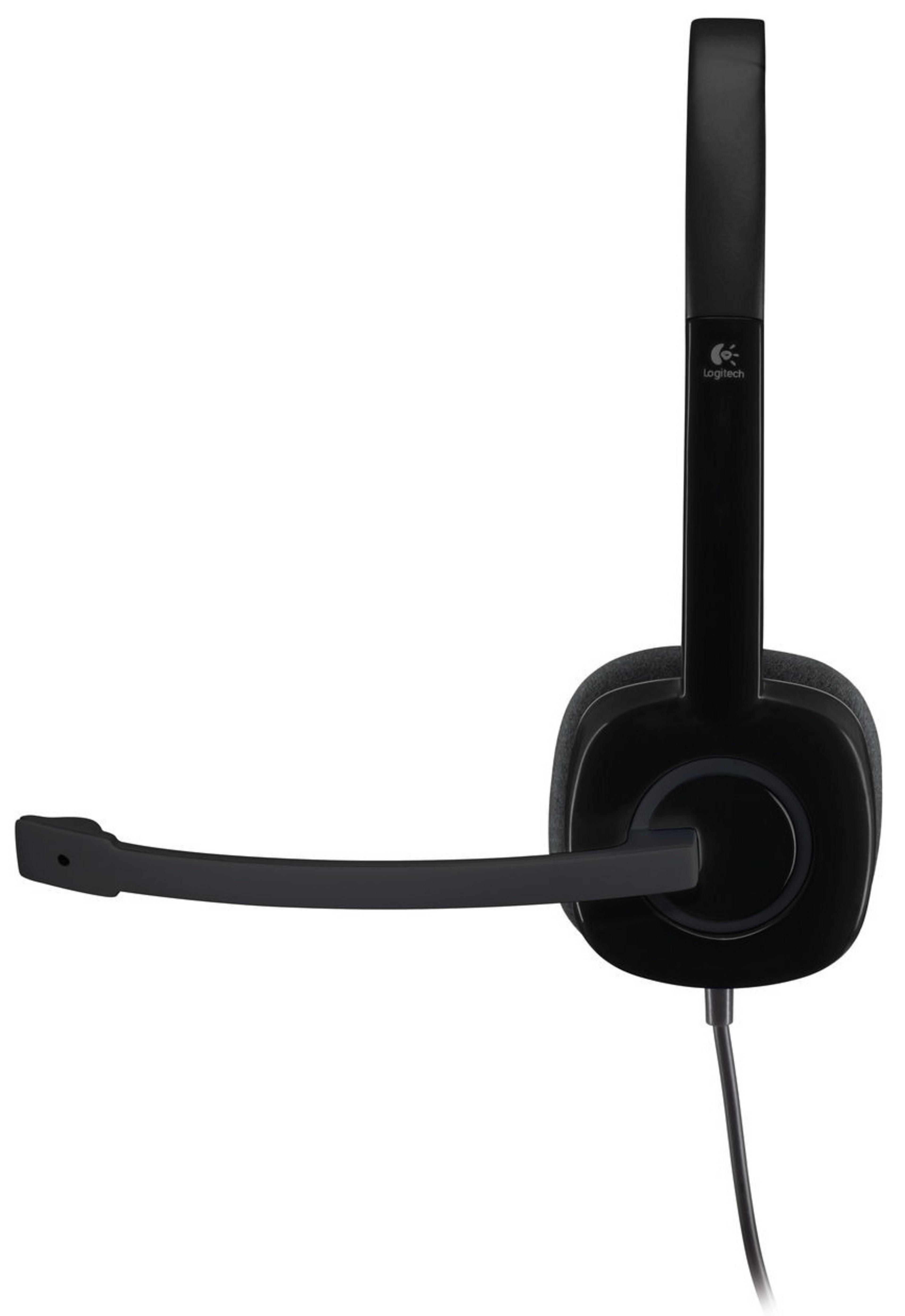 Logitech H151 Stereo Headset Black