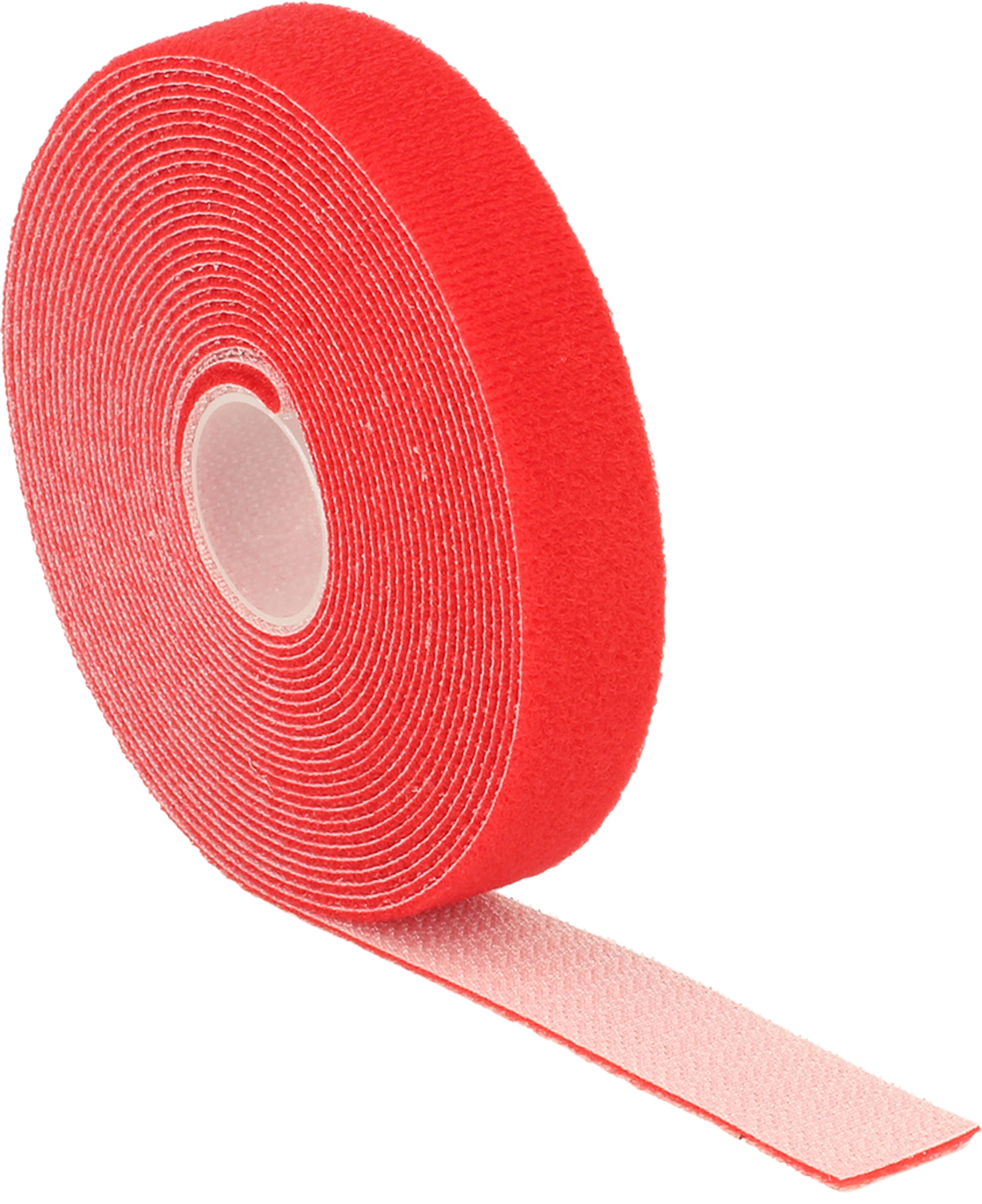 Rouleau serre-câble scratch 5000mm rouge