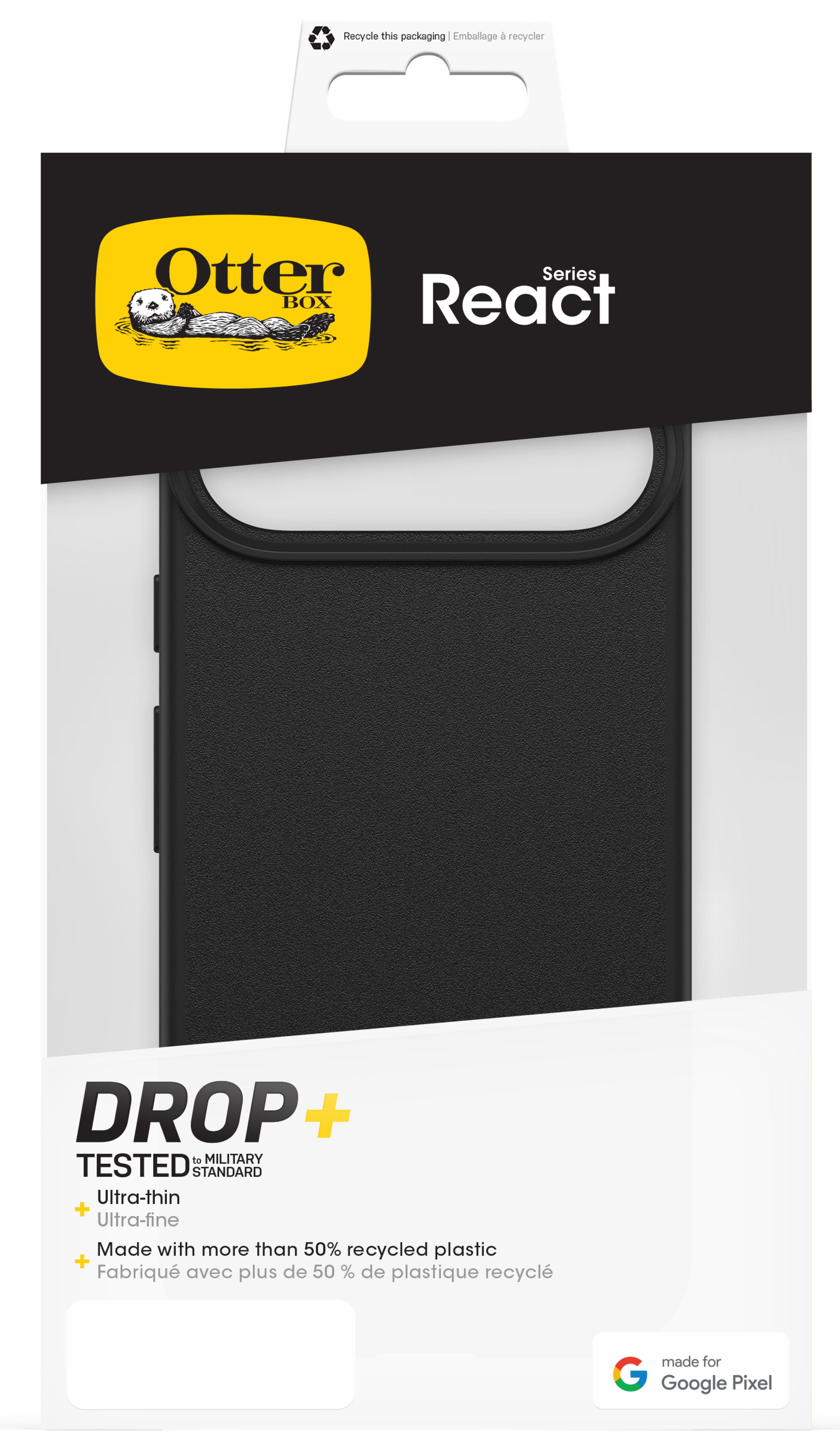 OtterBox React Pixel 9/9Pro Case Bl