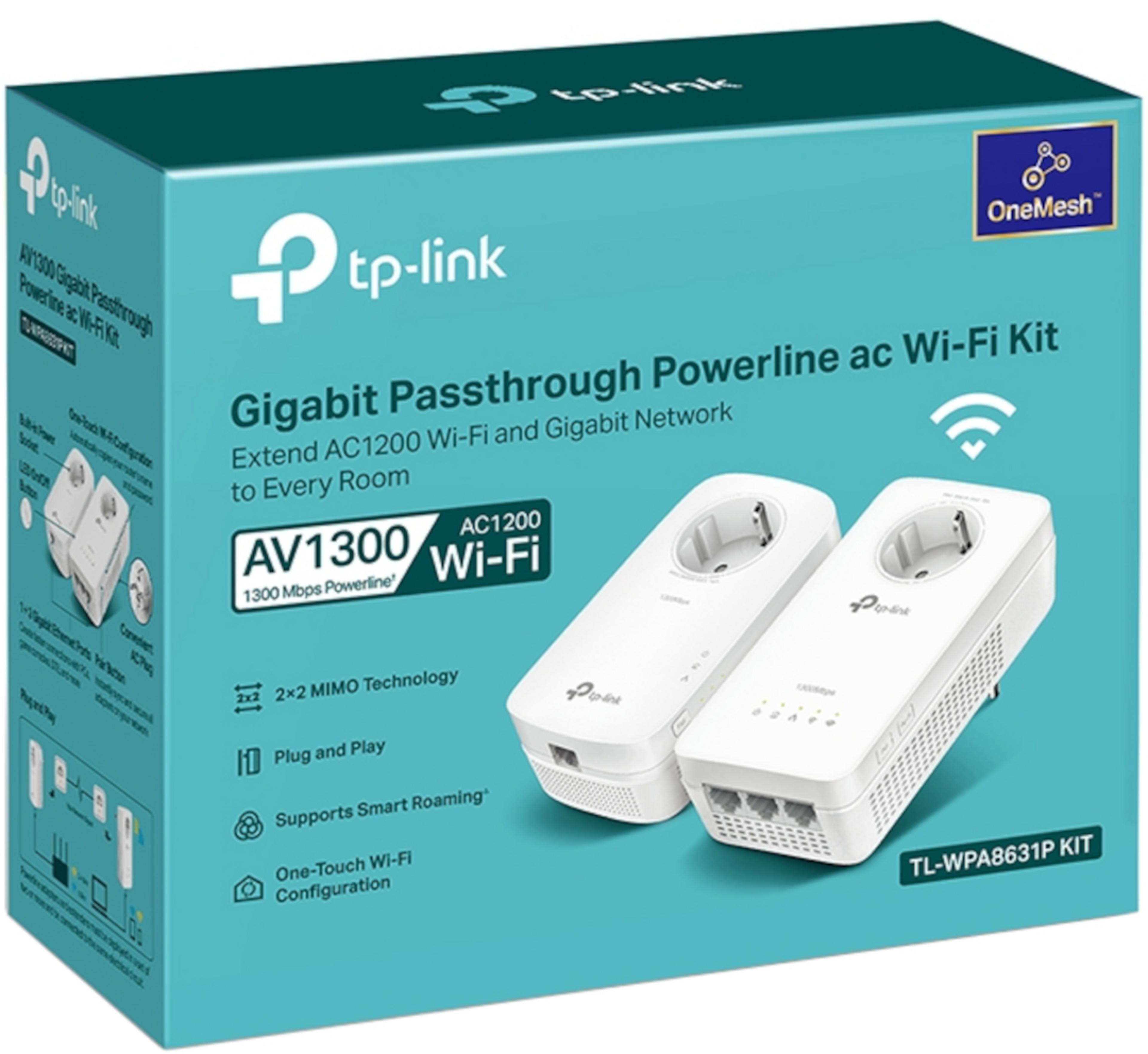 TP-LINK TL-WPA8631P Powerline set