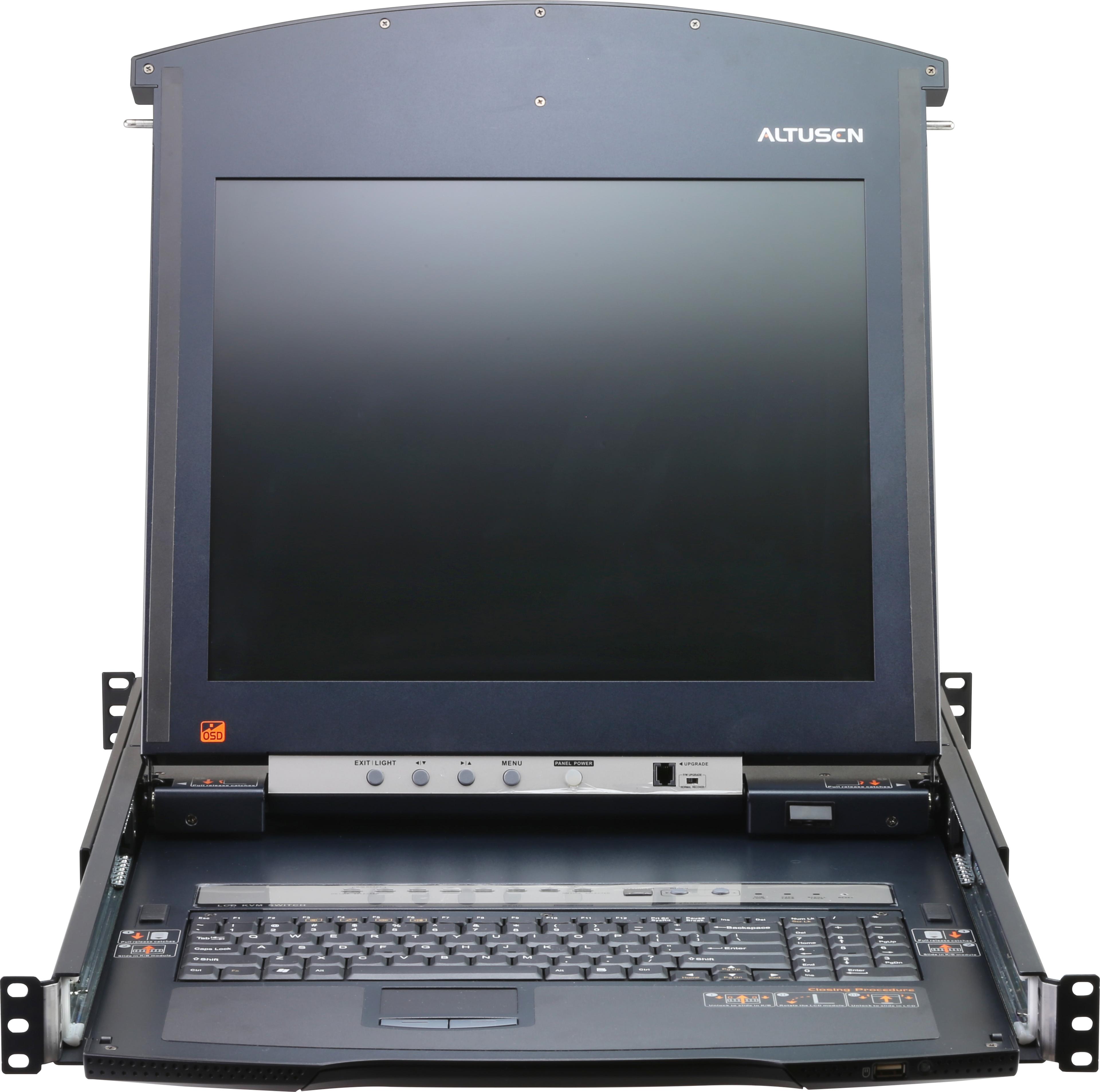 ATEN LCD Konsole 43,2 cm (17") 8Port IP