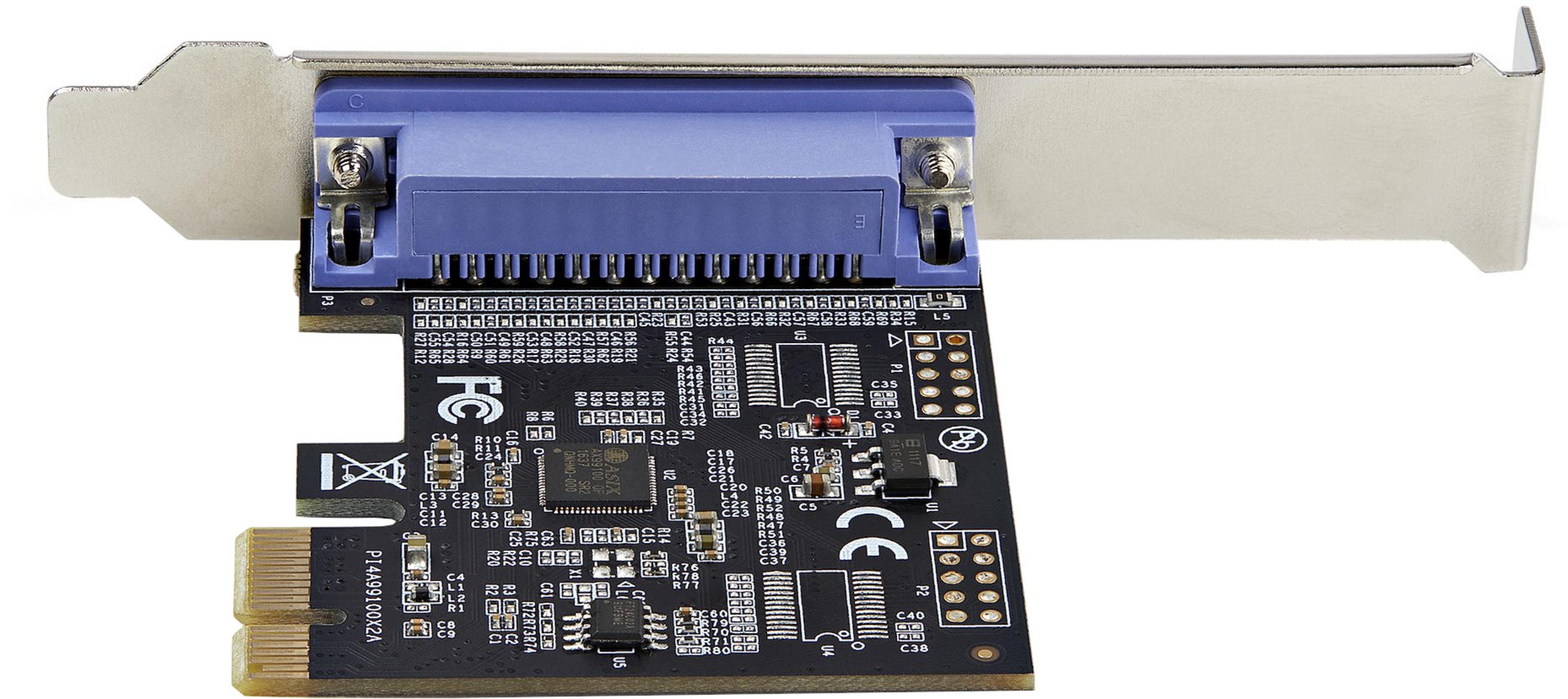 Carte PCIe DB25 StarTech parallèle