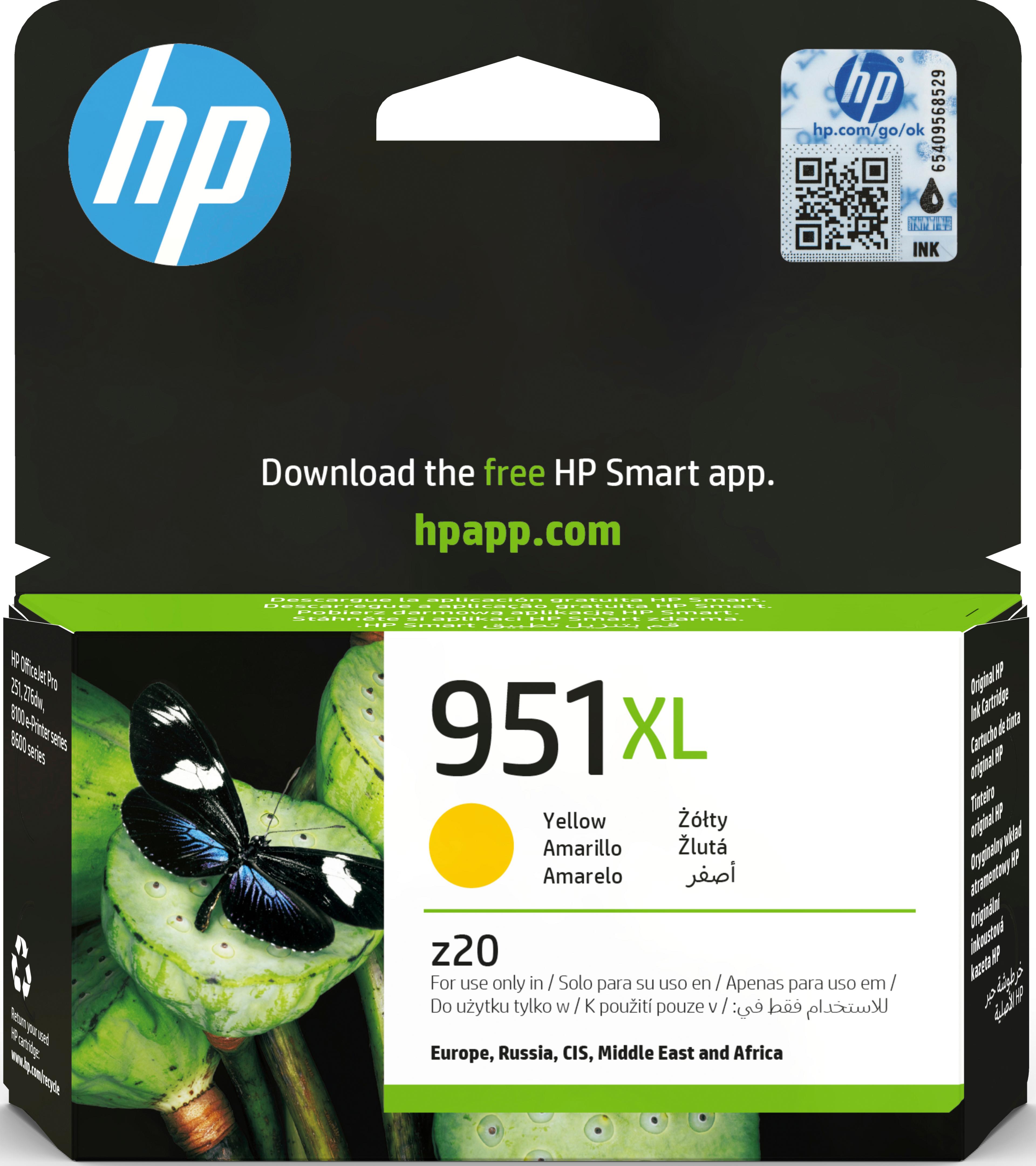 HP 951XL Tinte gelb