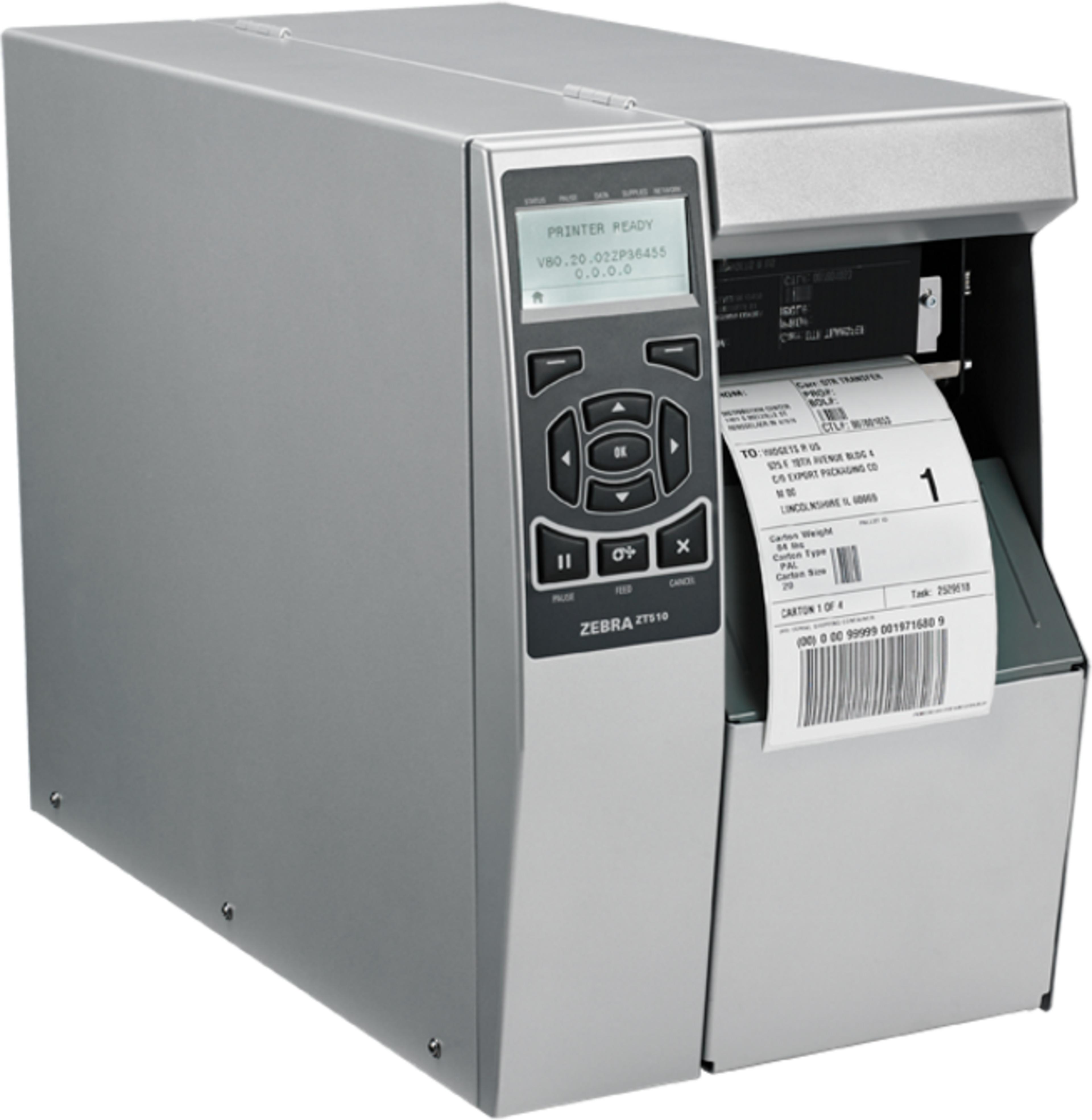 Zebra ZT510 TT 203 dpi Cutter Drucker