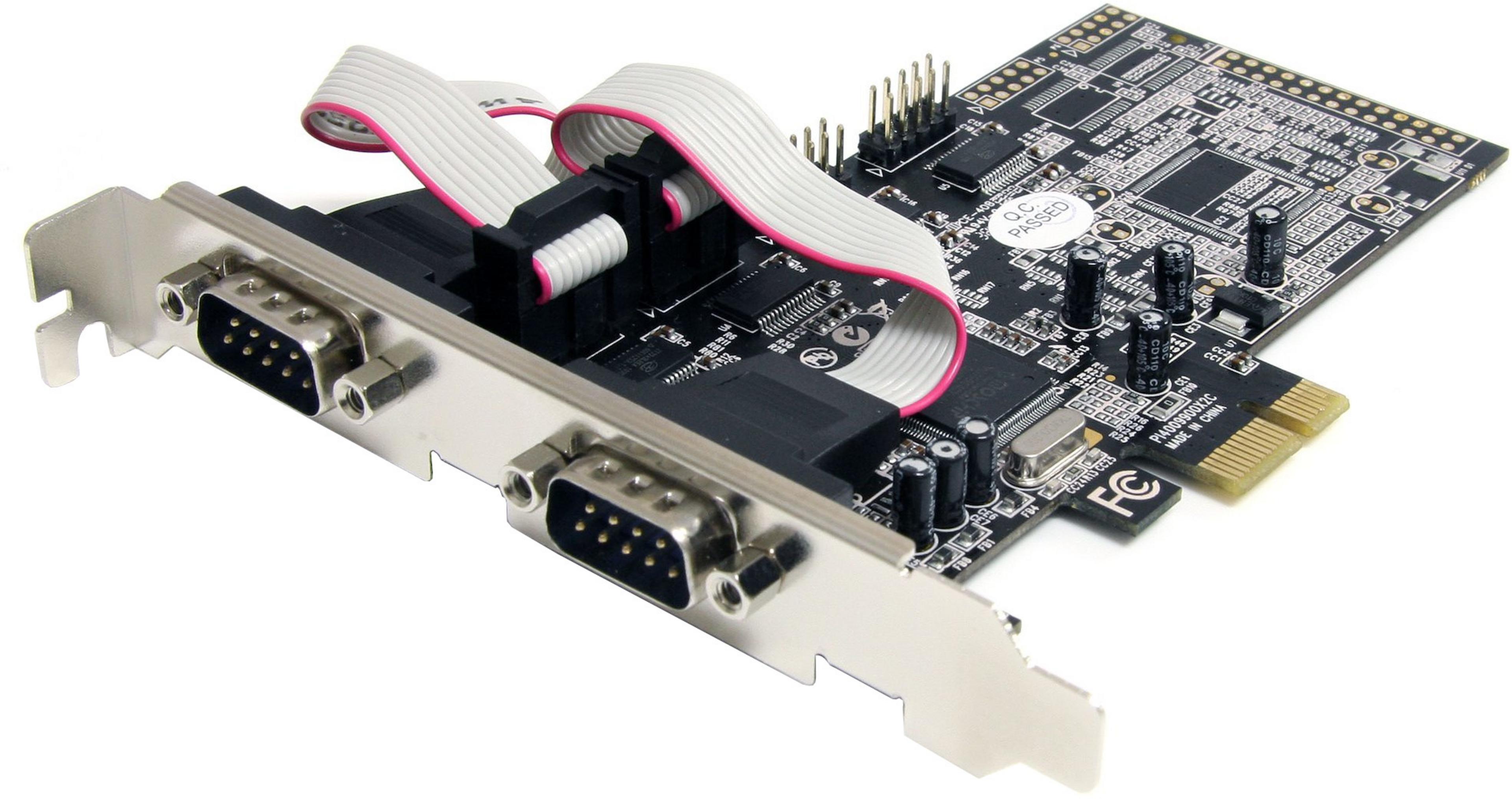 StarTech 4-port PCIe RS-232 Interface