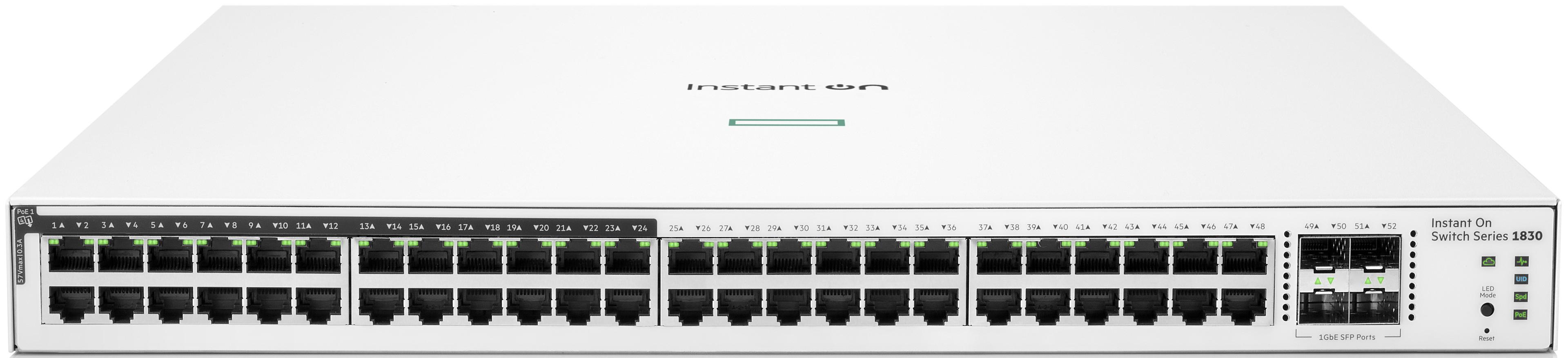 HPE NW Instant On 1830 48G PoE Switch