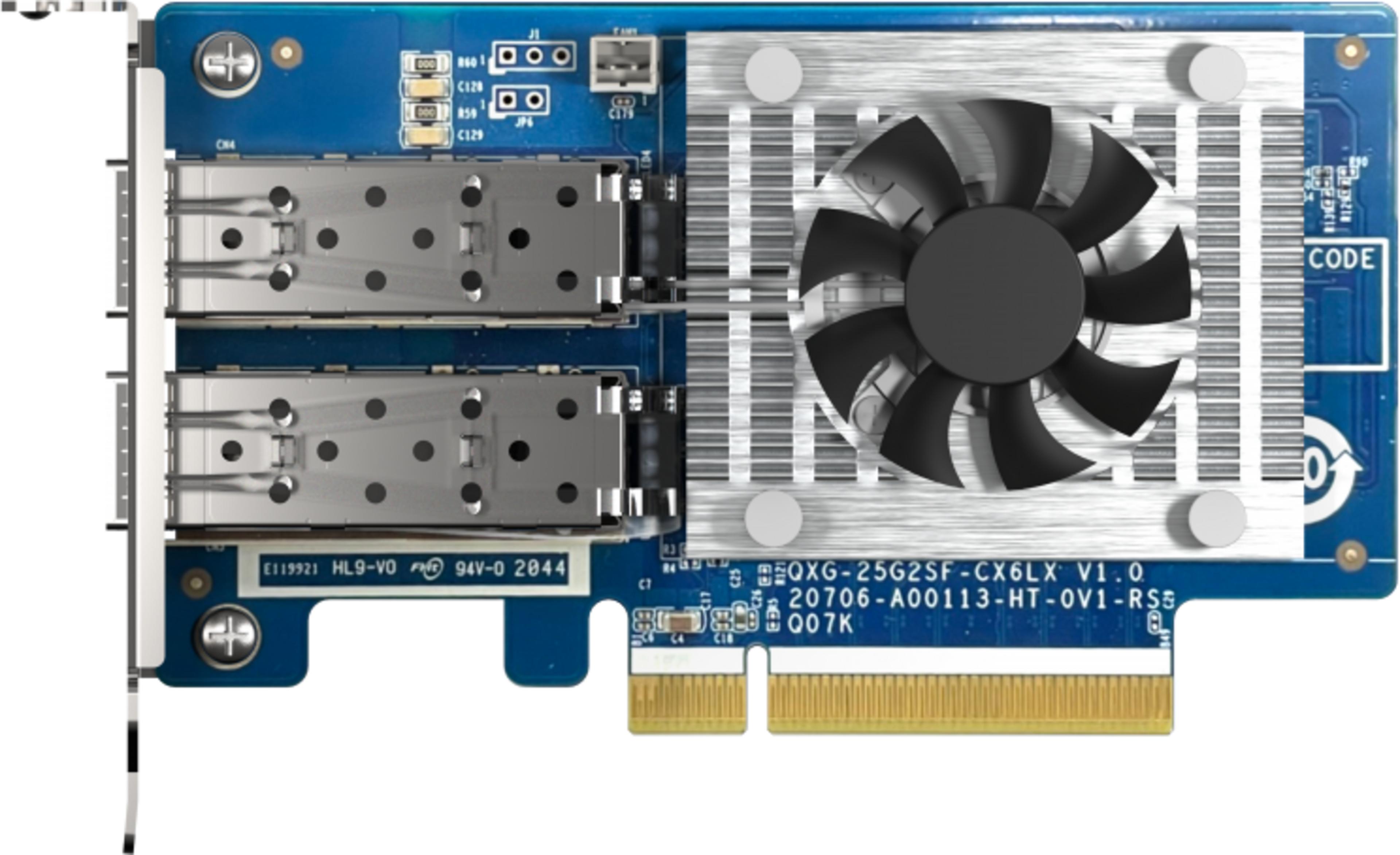 QNAP Dual Port LP 25GbE Network Card