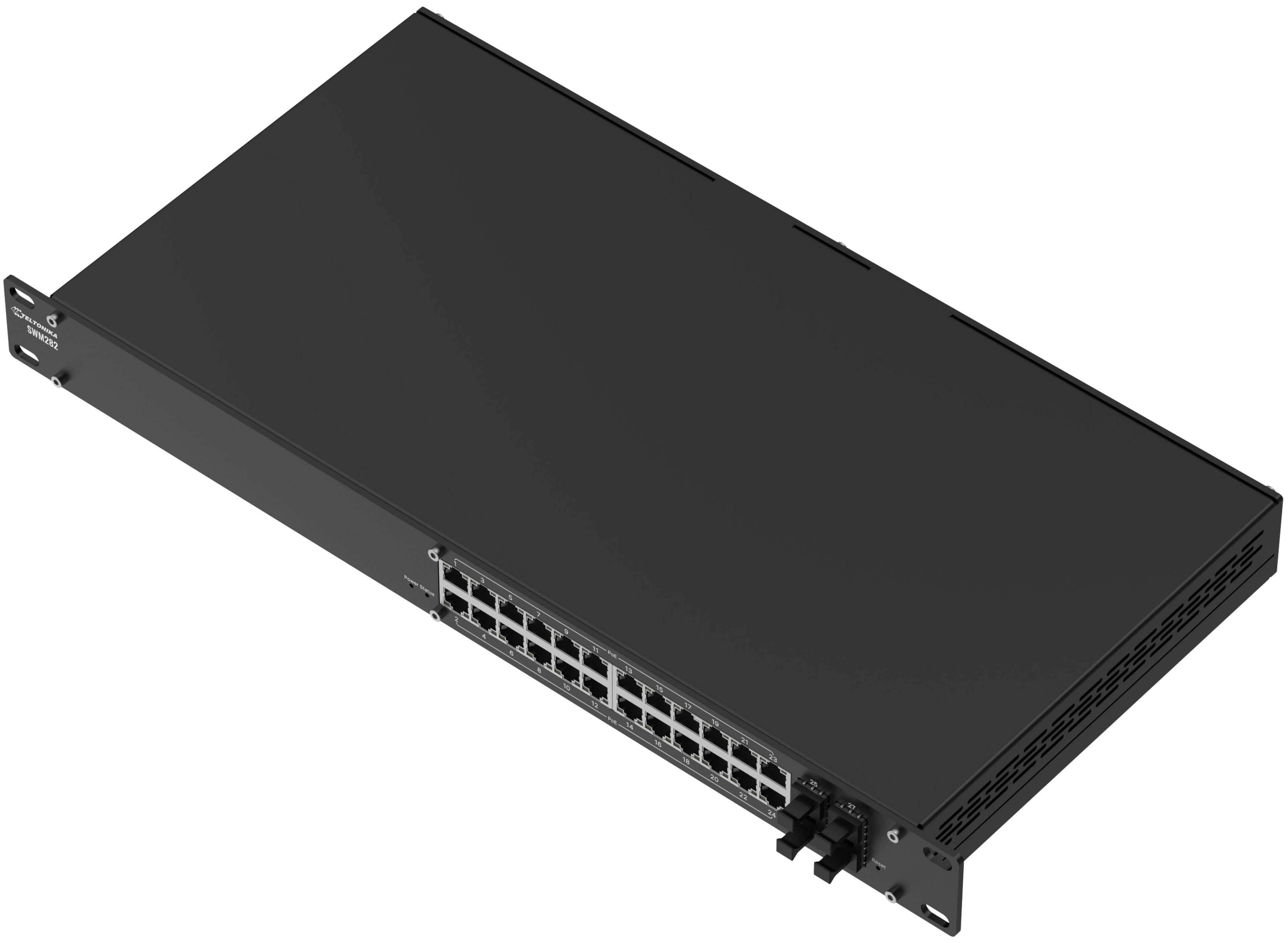 Teltonika SWM282 PoE+ Managed Switch