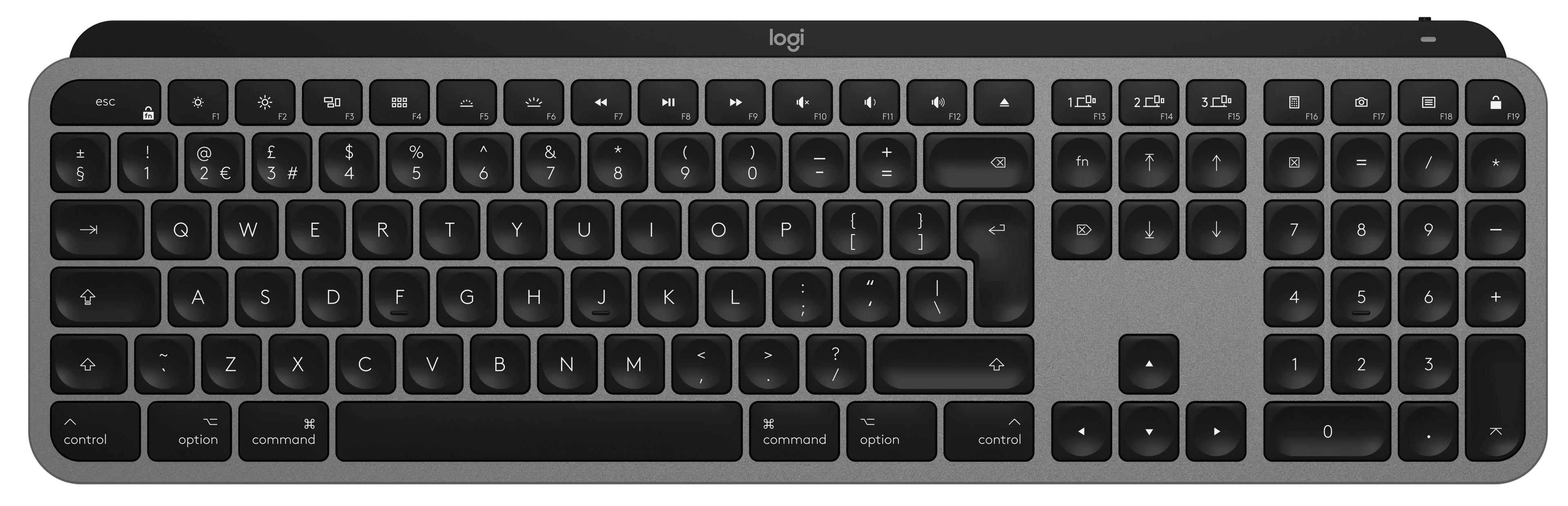 Logitech Unify MX Keys for Mac Tastatur