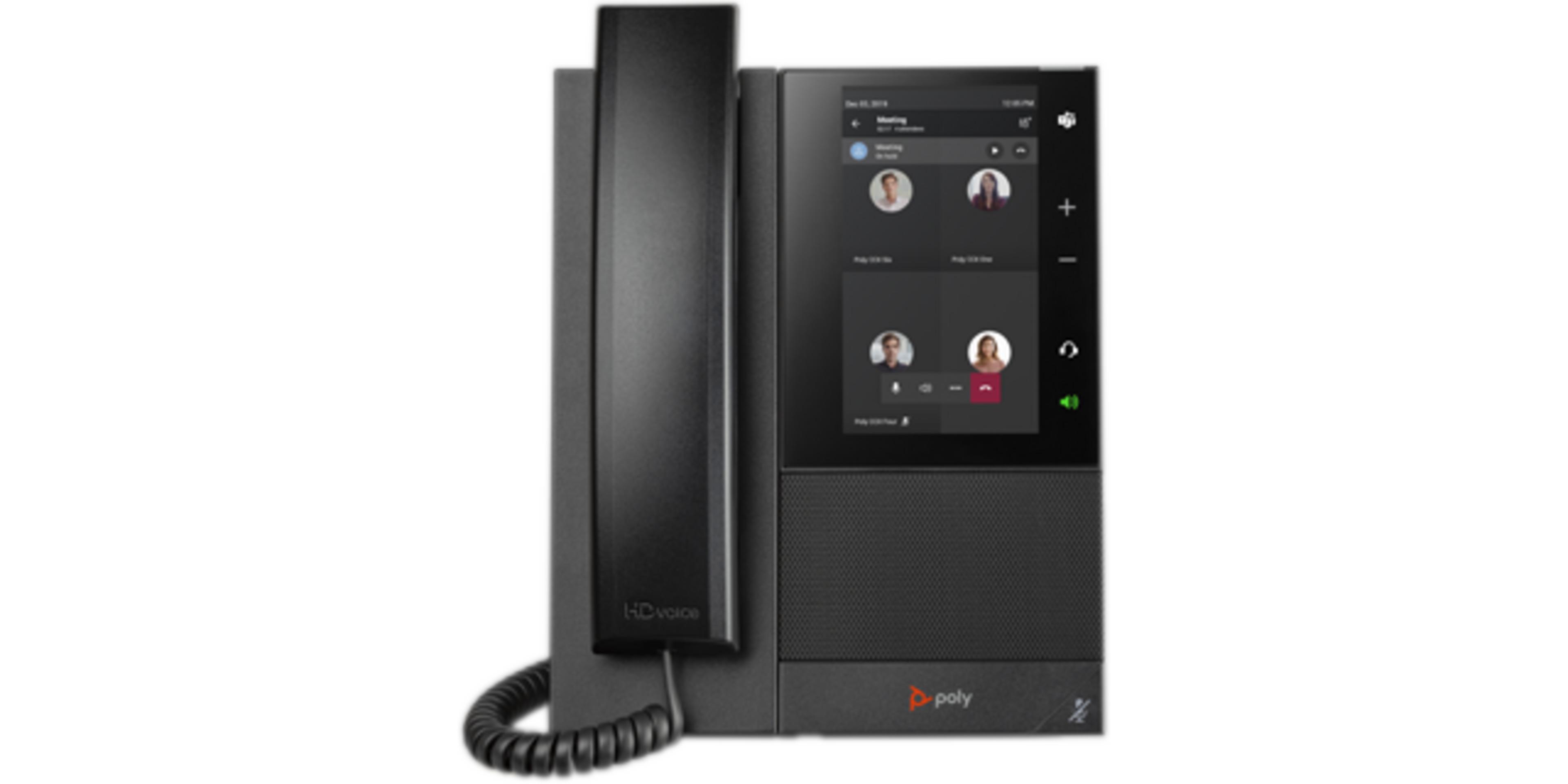 Combiné téléphone desktop Poly CCX 500