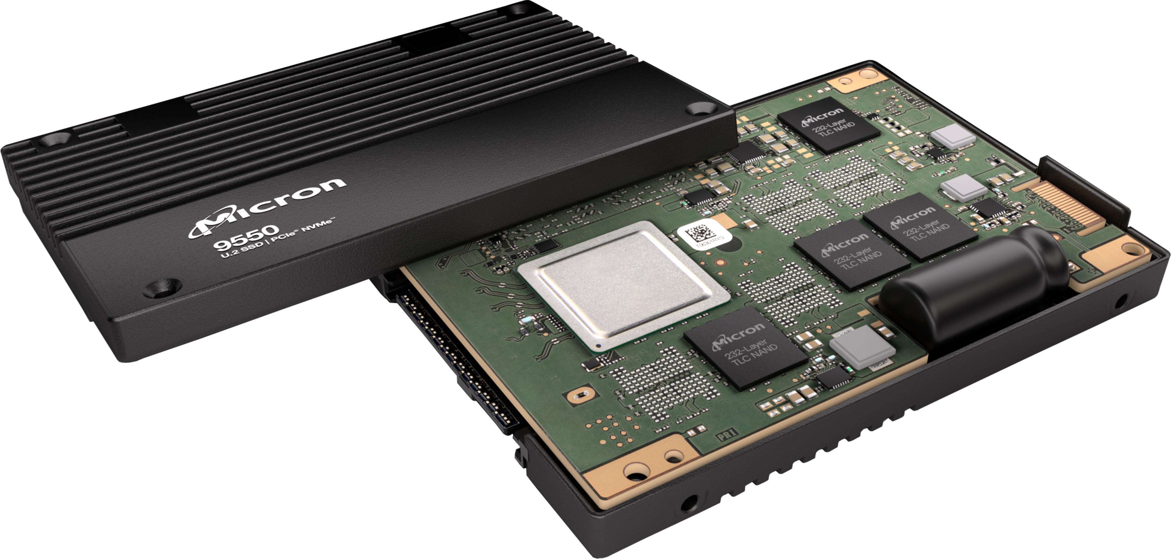 Micron 9550 PRO U.2 SSD 15.36TB