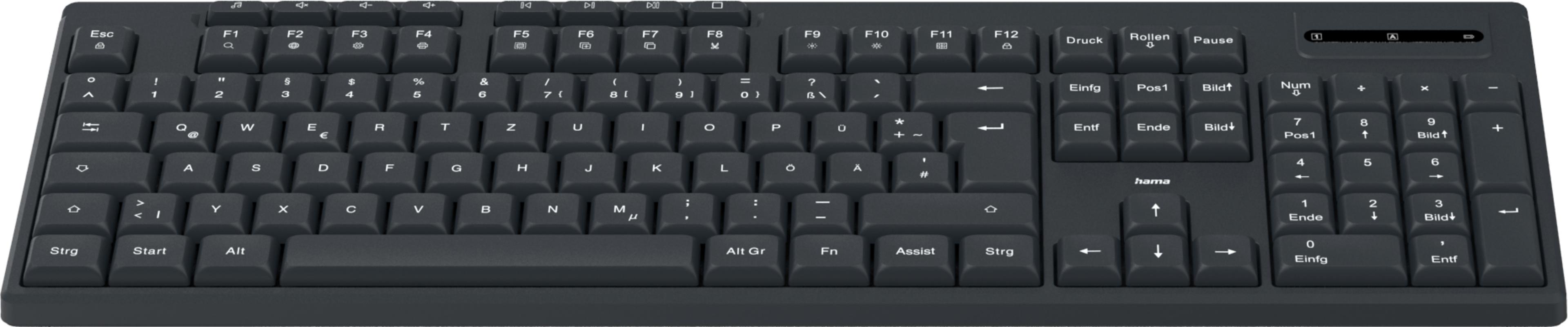 Hama WK-200 Keyboard Wireless Black
