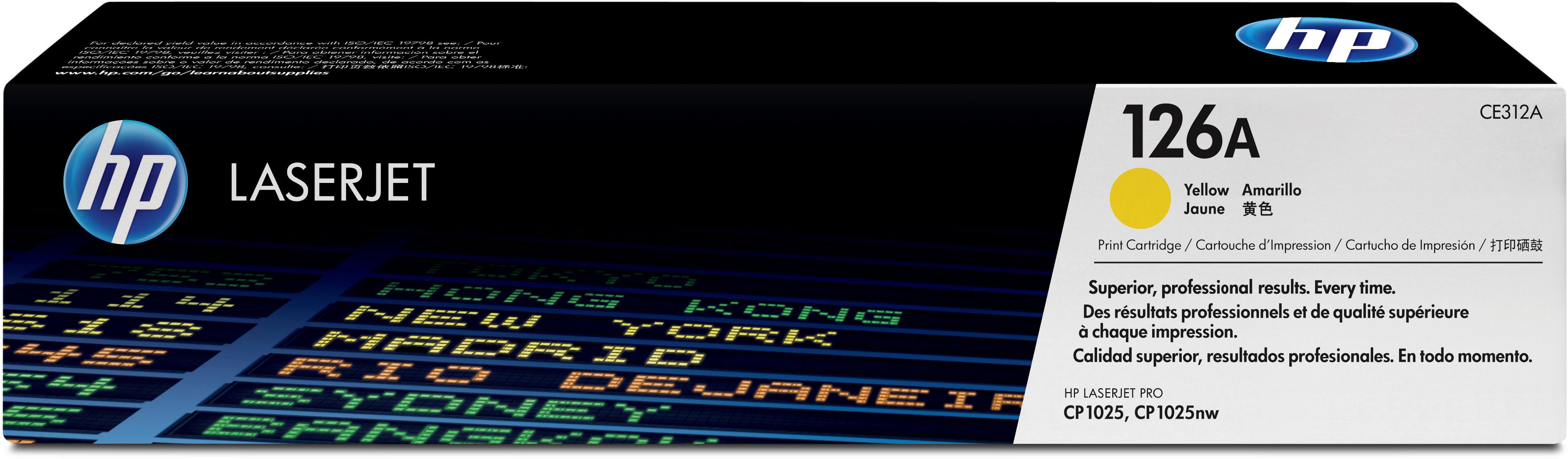 HP 126A Toner Yellow