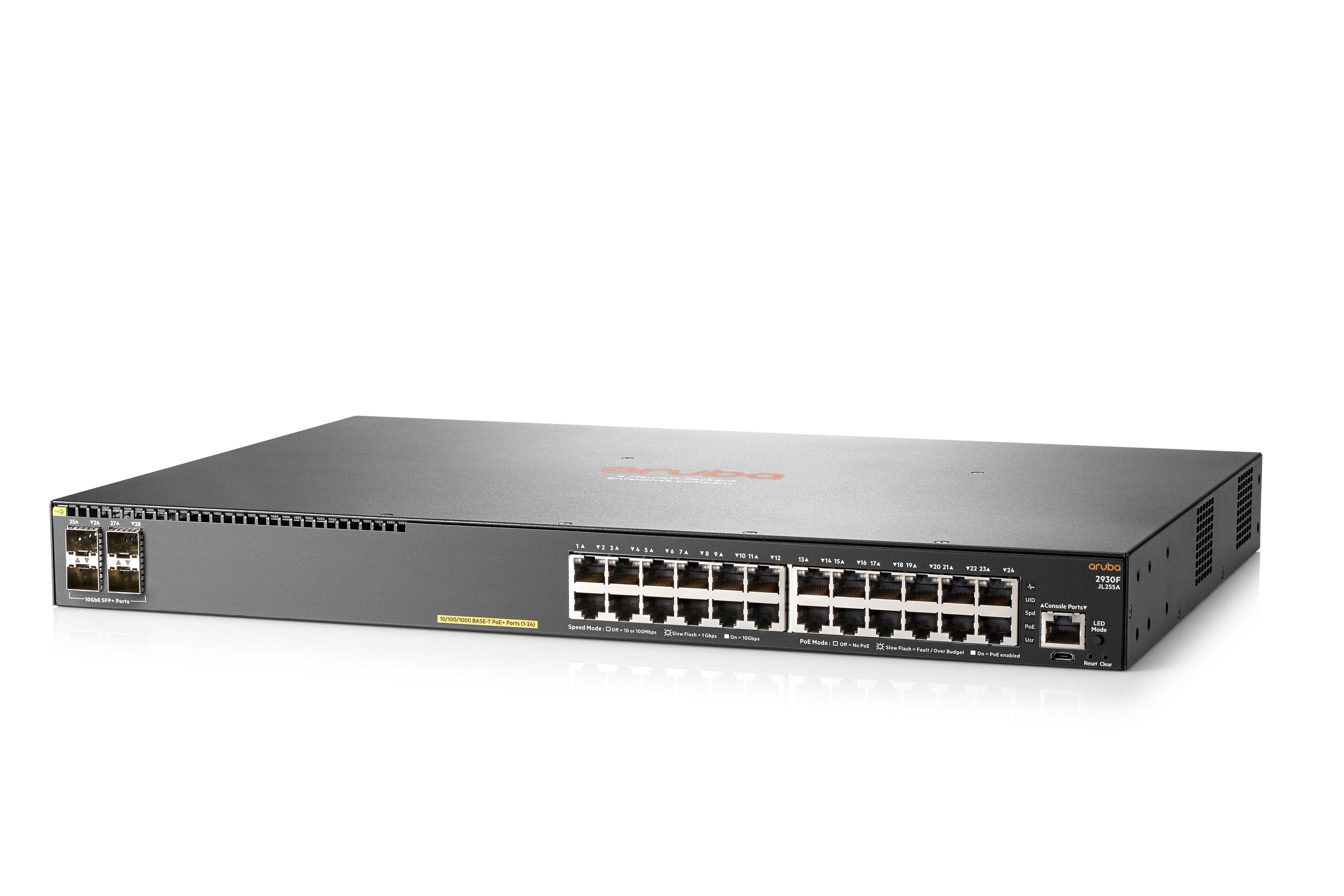 HPE Aruba 2930F 24G PoE+ Switch