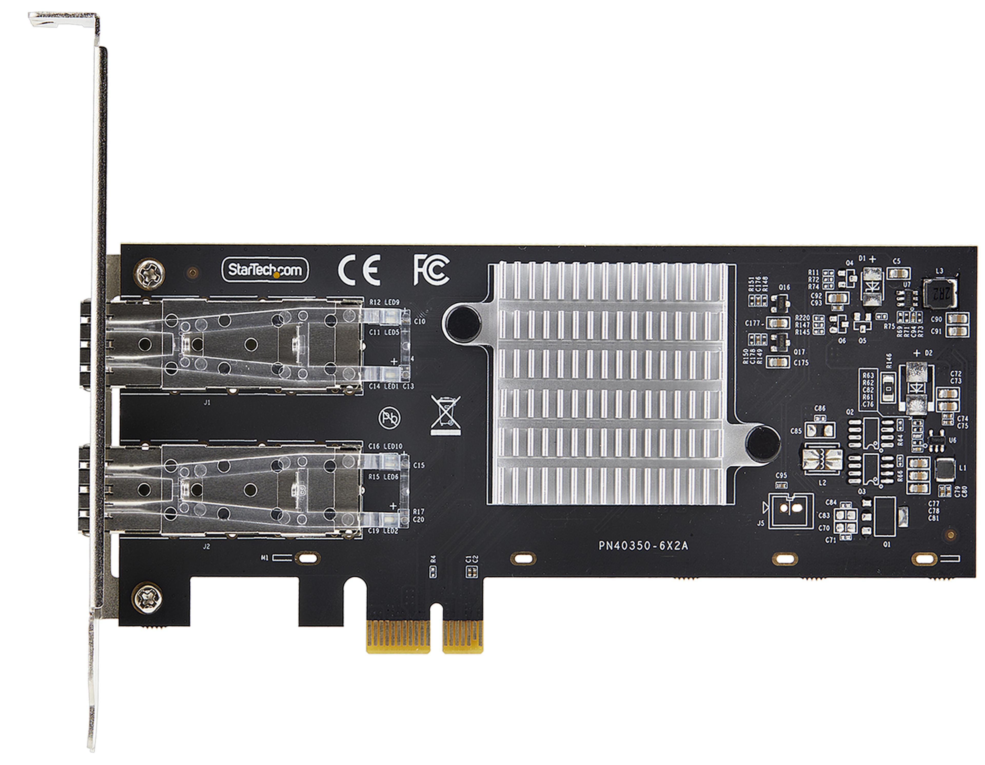 Carte réseau StarTech 2 ports SFP PCIe