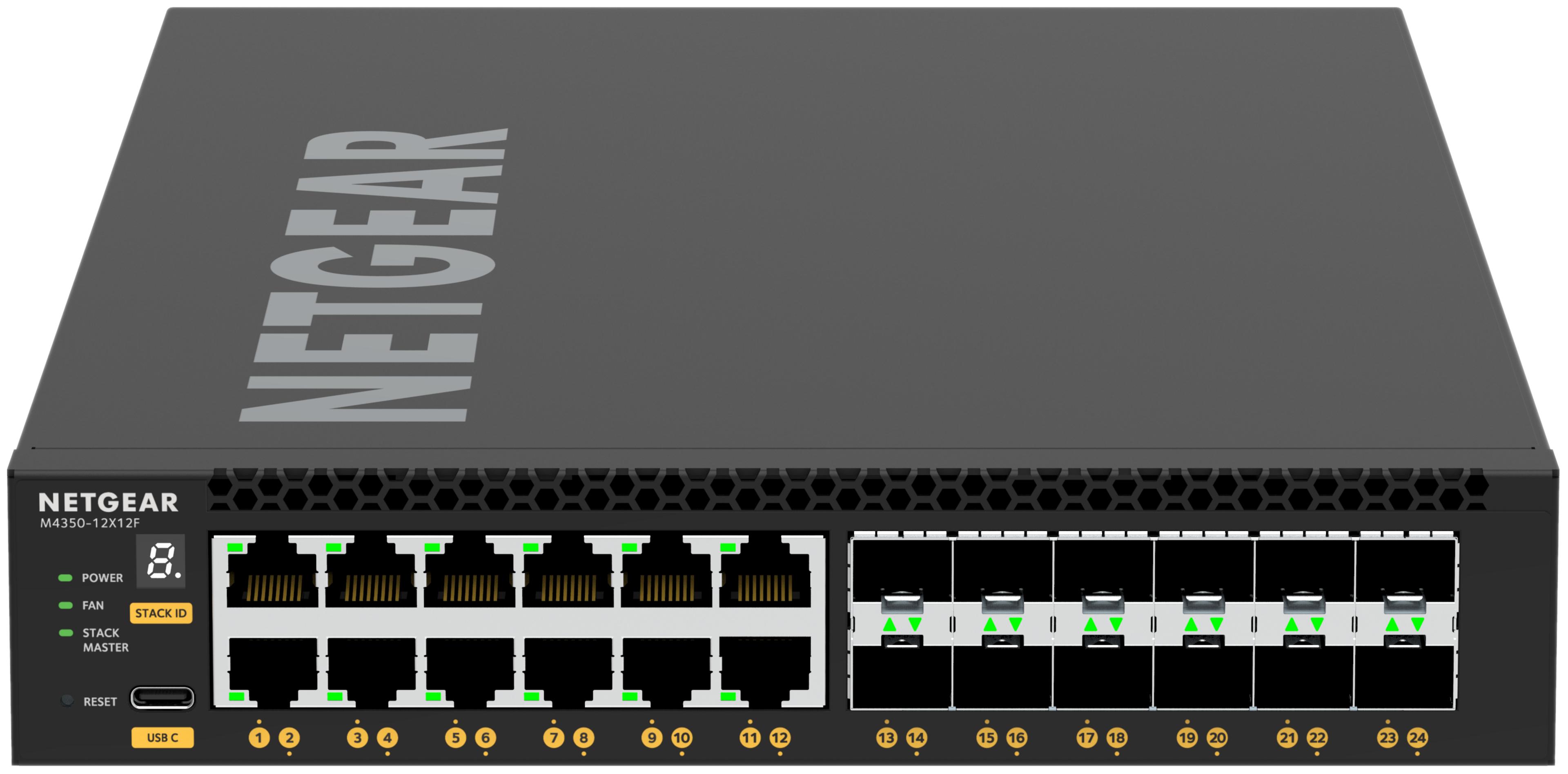 NETGEAR M4350-12X12F Managed Switch