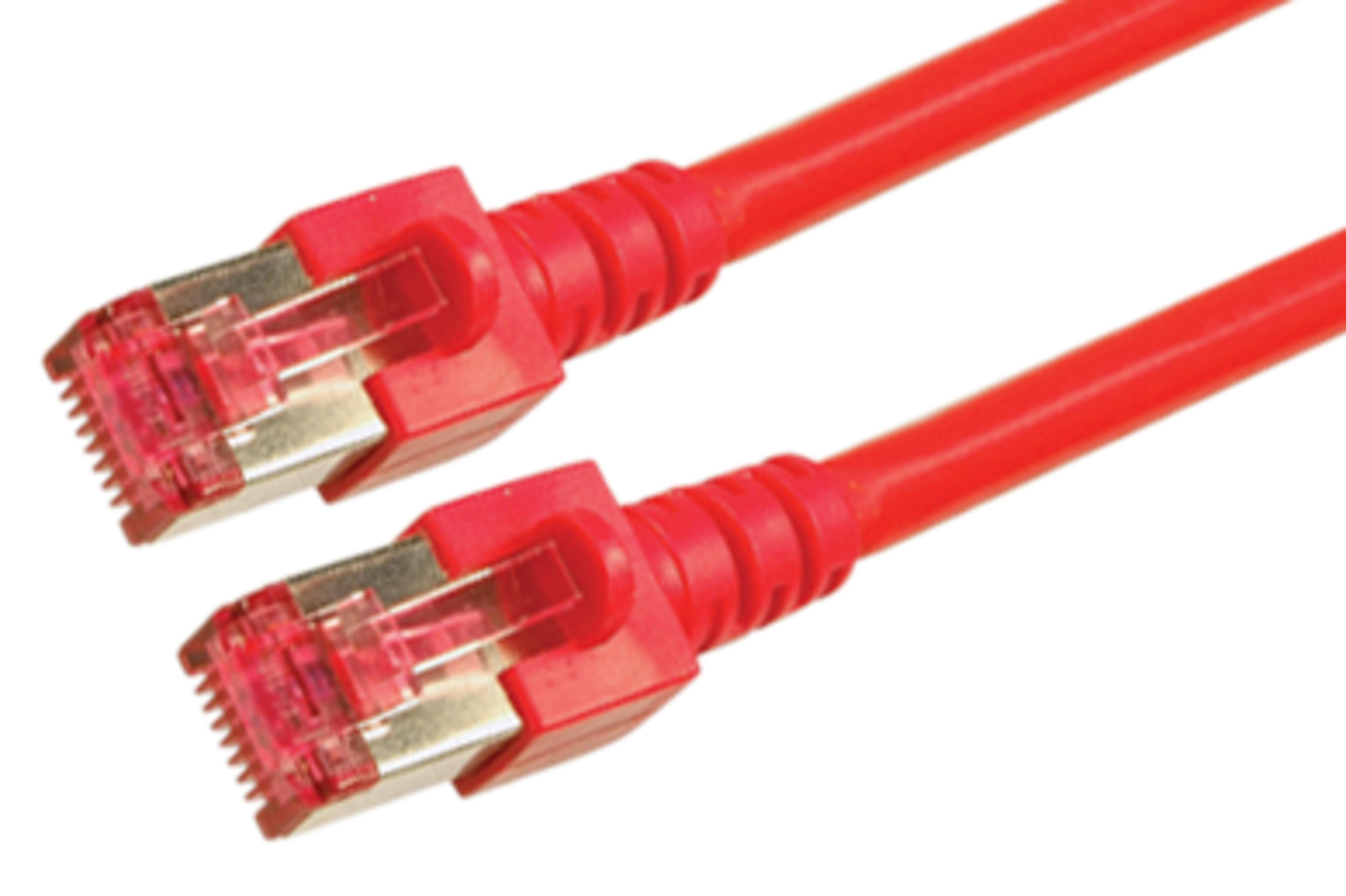 Patch Cable RJ45 S/FTP Cat6 5m Red