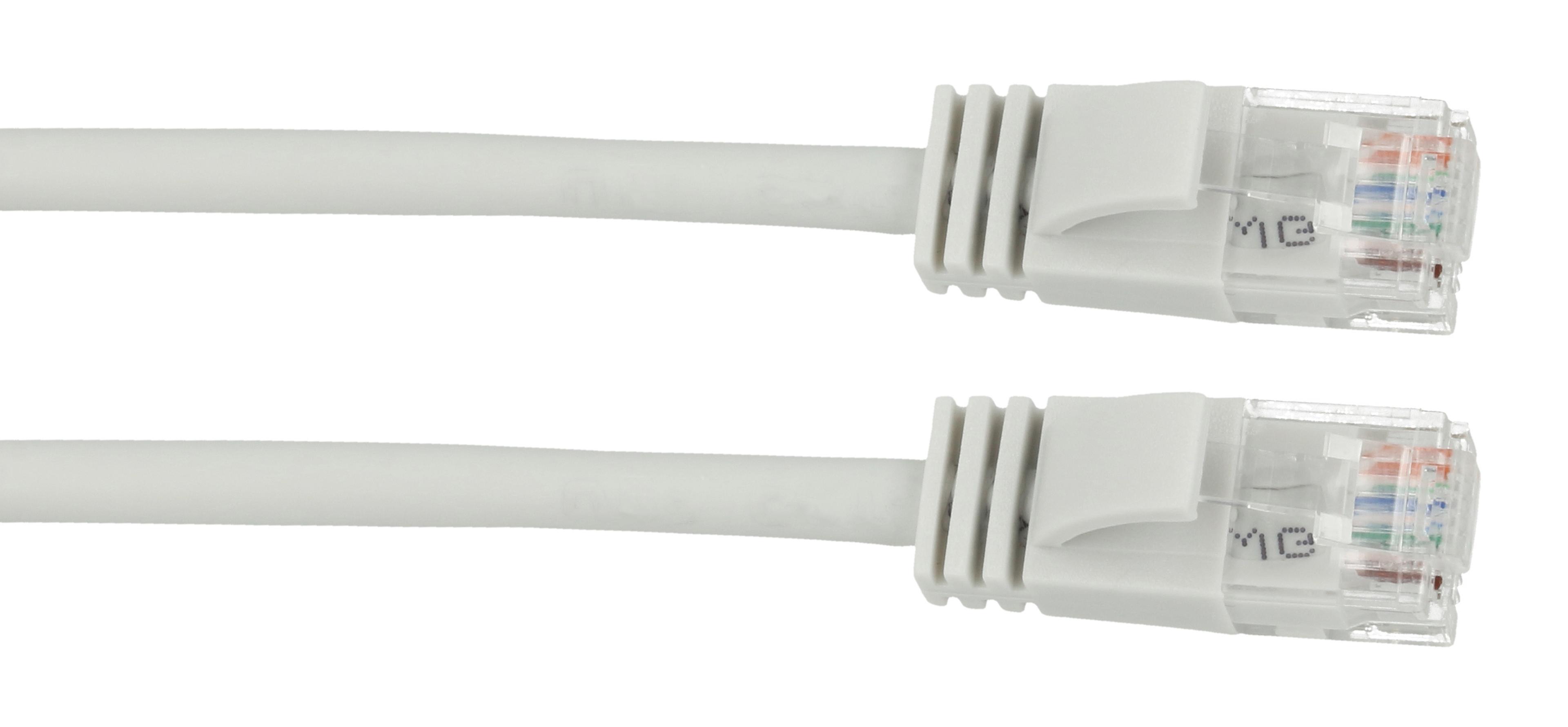 Patch Cable RJ45 U/UTP Cat6a 7.5m Grey