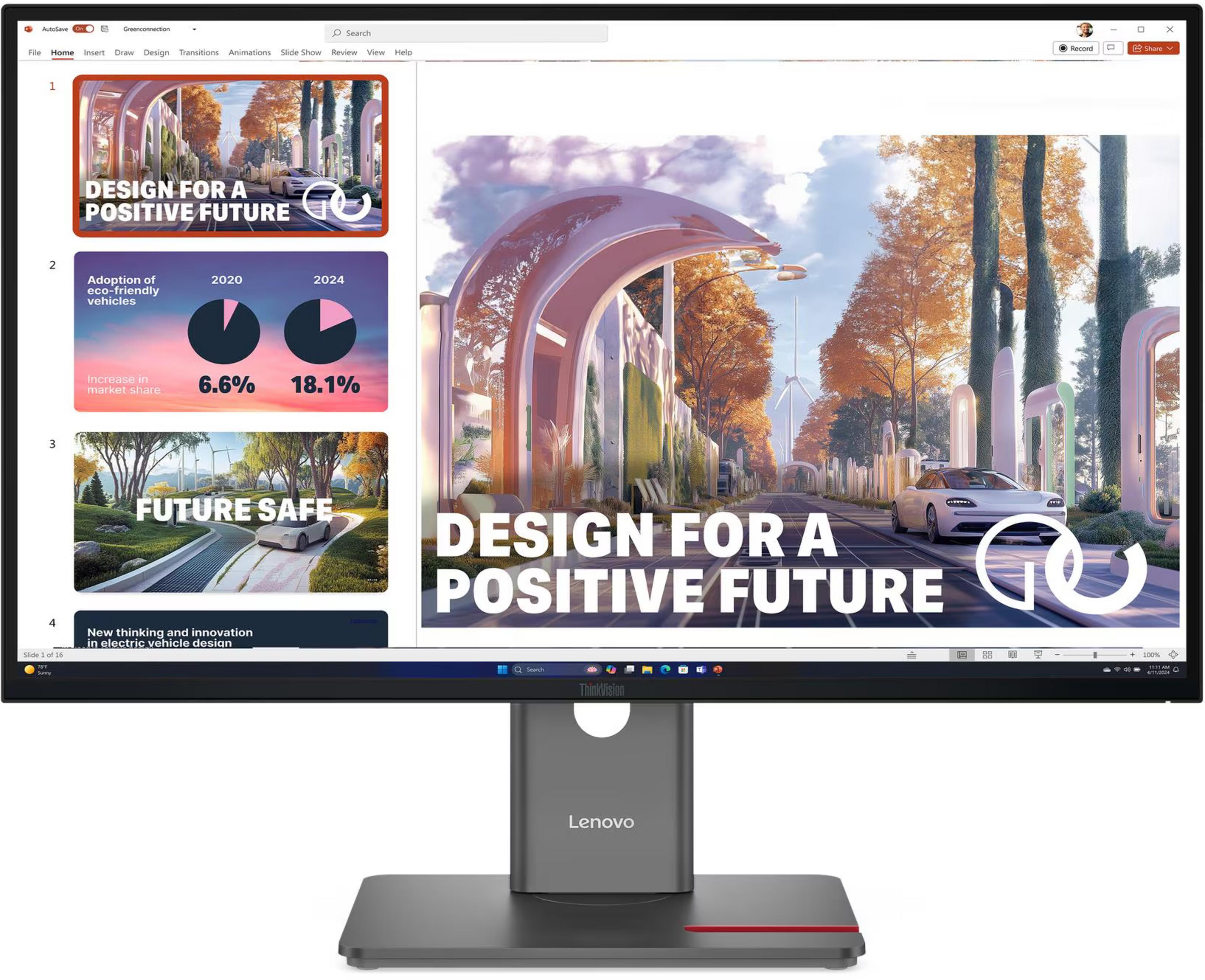 Écran Lenovo ThinkVision P27QD-40