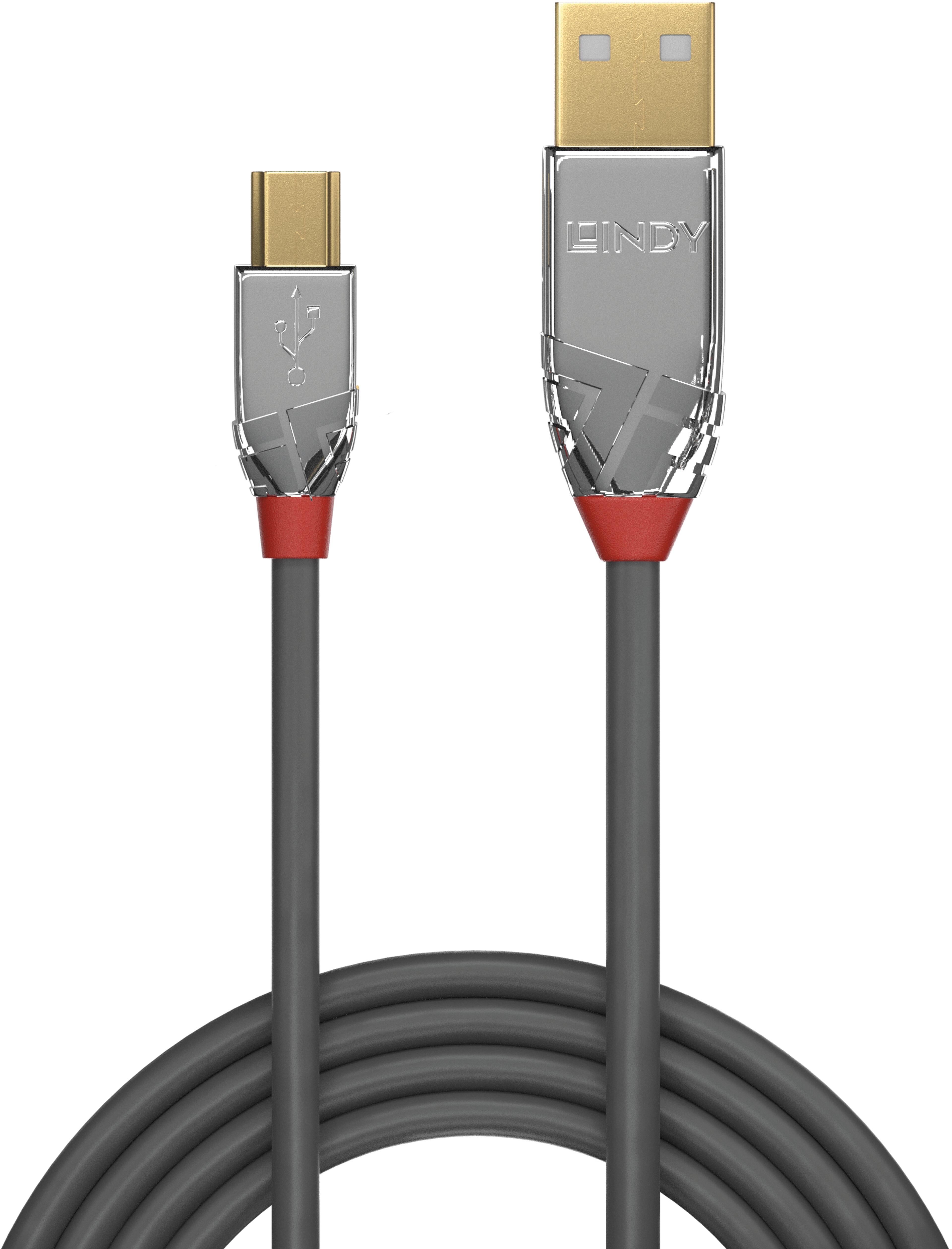 LINDY USB Typ A - Mini-B Kabel 2 m