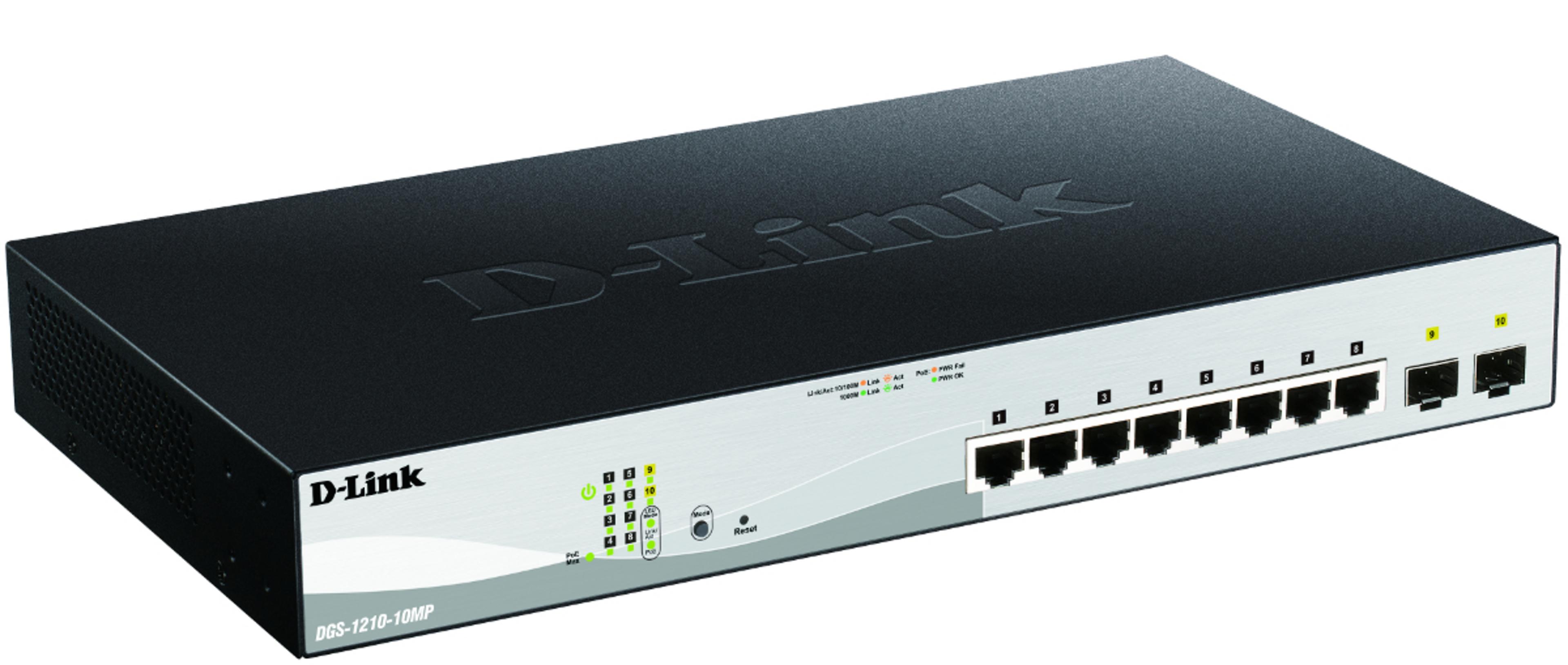 D-Link DGS-1210-10MP PoE Switch
