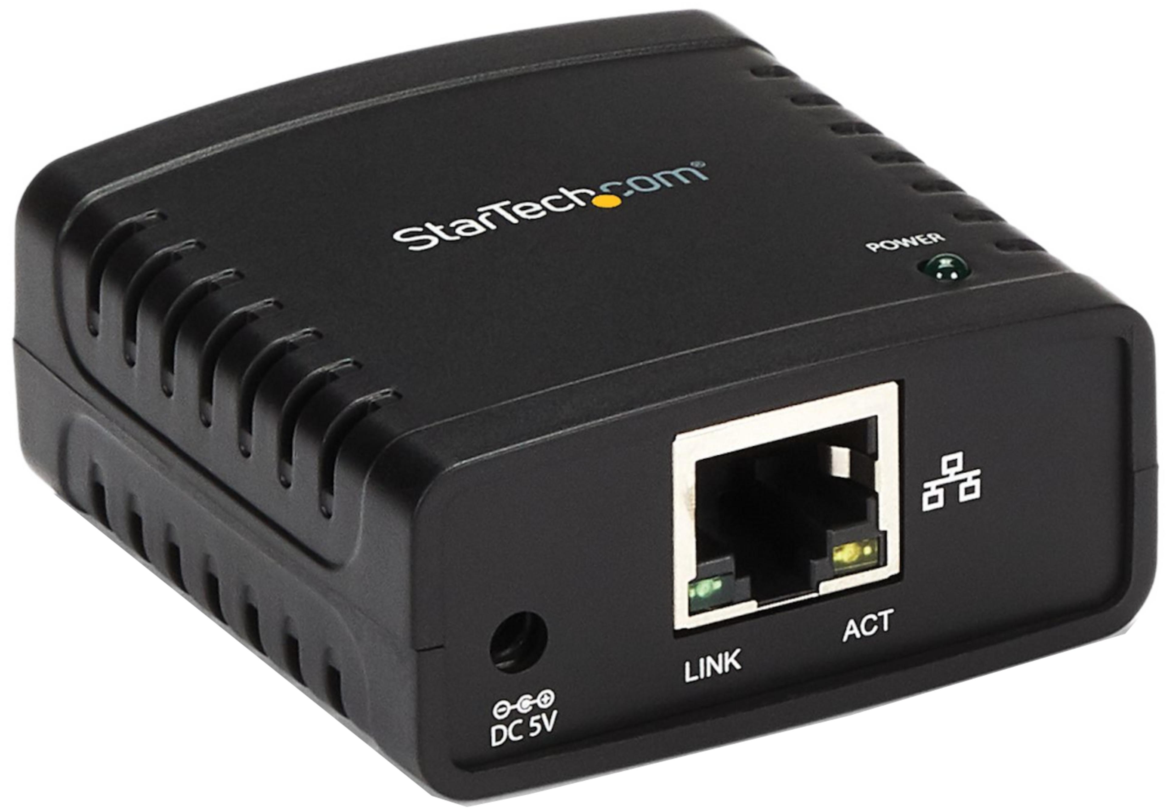 StarTech 1-port USB 2.0 Printserver