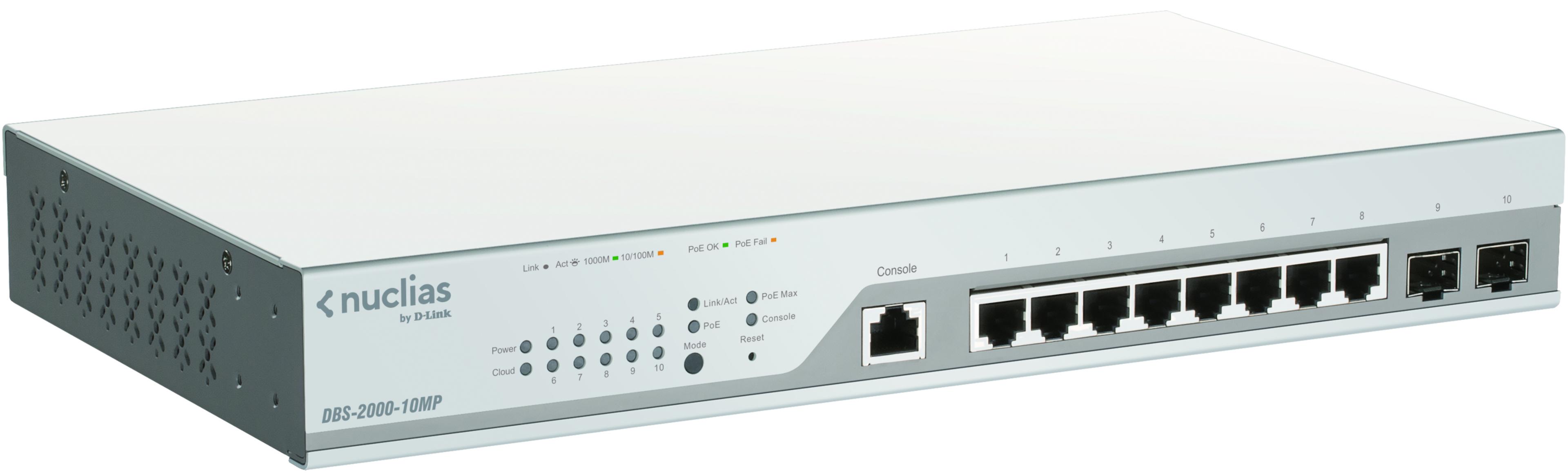 Nuclias DBS-2000-10MP PoE Switch