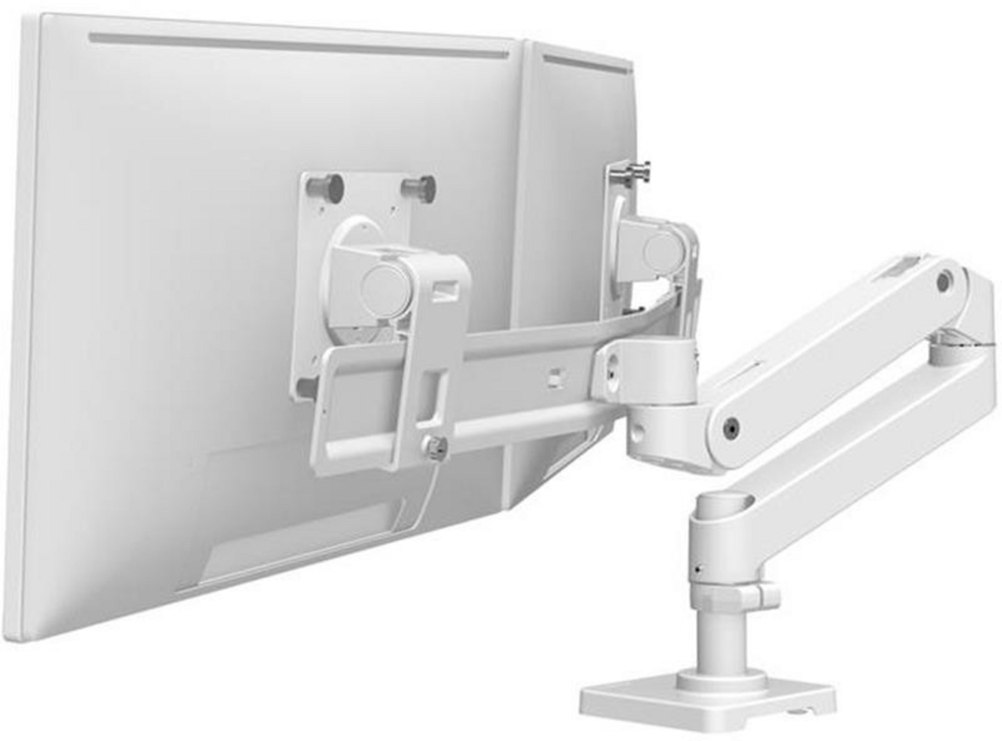 Ergotron LX Pro Direct Dual Desk Arm Wht